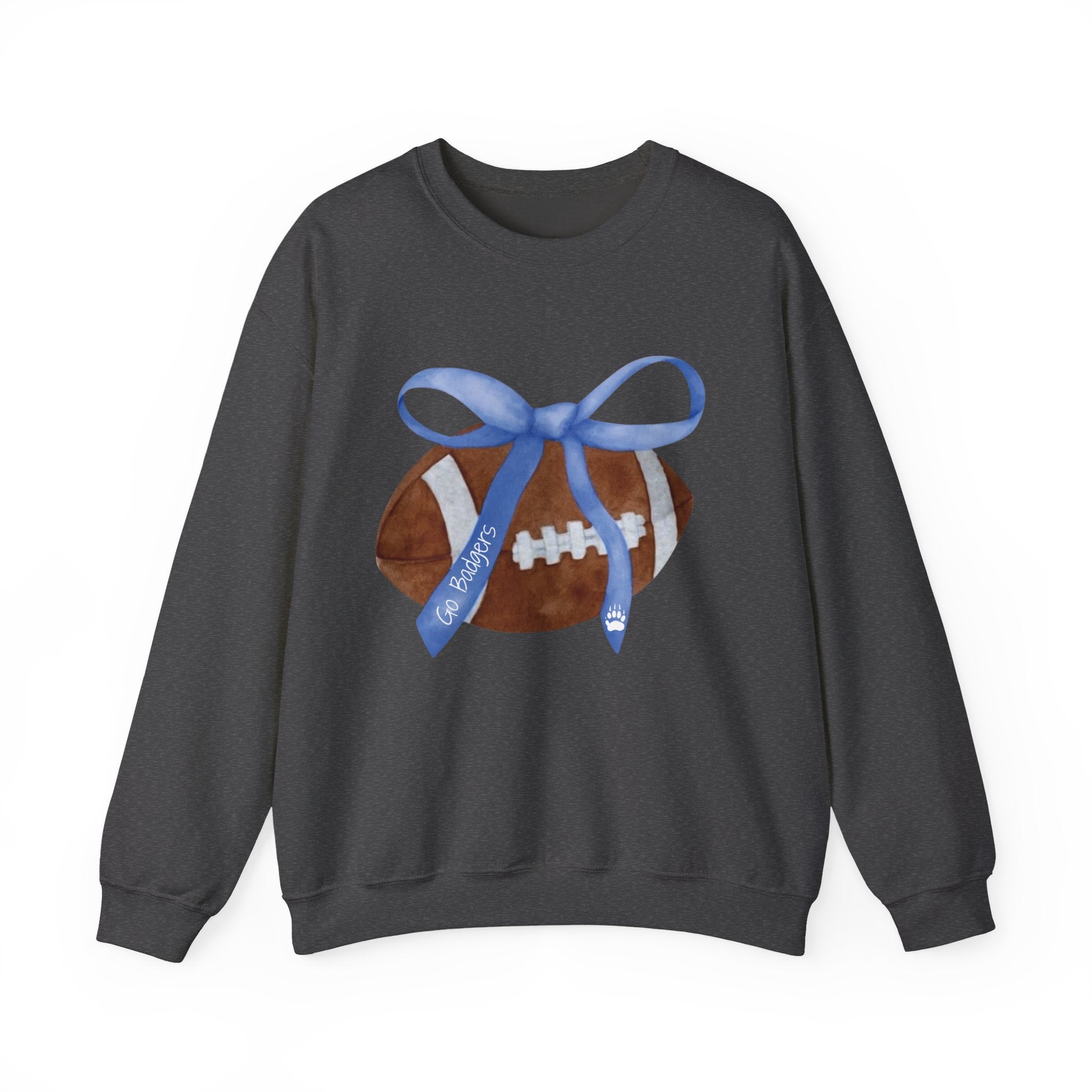 Football Love Unisex Crewneck Sweatshirt, Sports Sweatshirt, Gift for Football Fans, Cozy Apparel, Game Day Sweatshirt