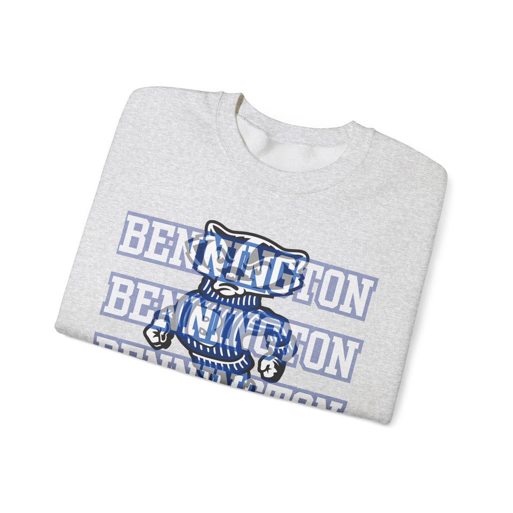 Bennington badger mascot Unisex Sweatshirt, Cozy Sweater for Casual Style, College Apparel, Gift for Students, Fall Fashion, Campus Wear