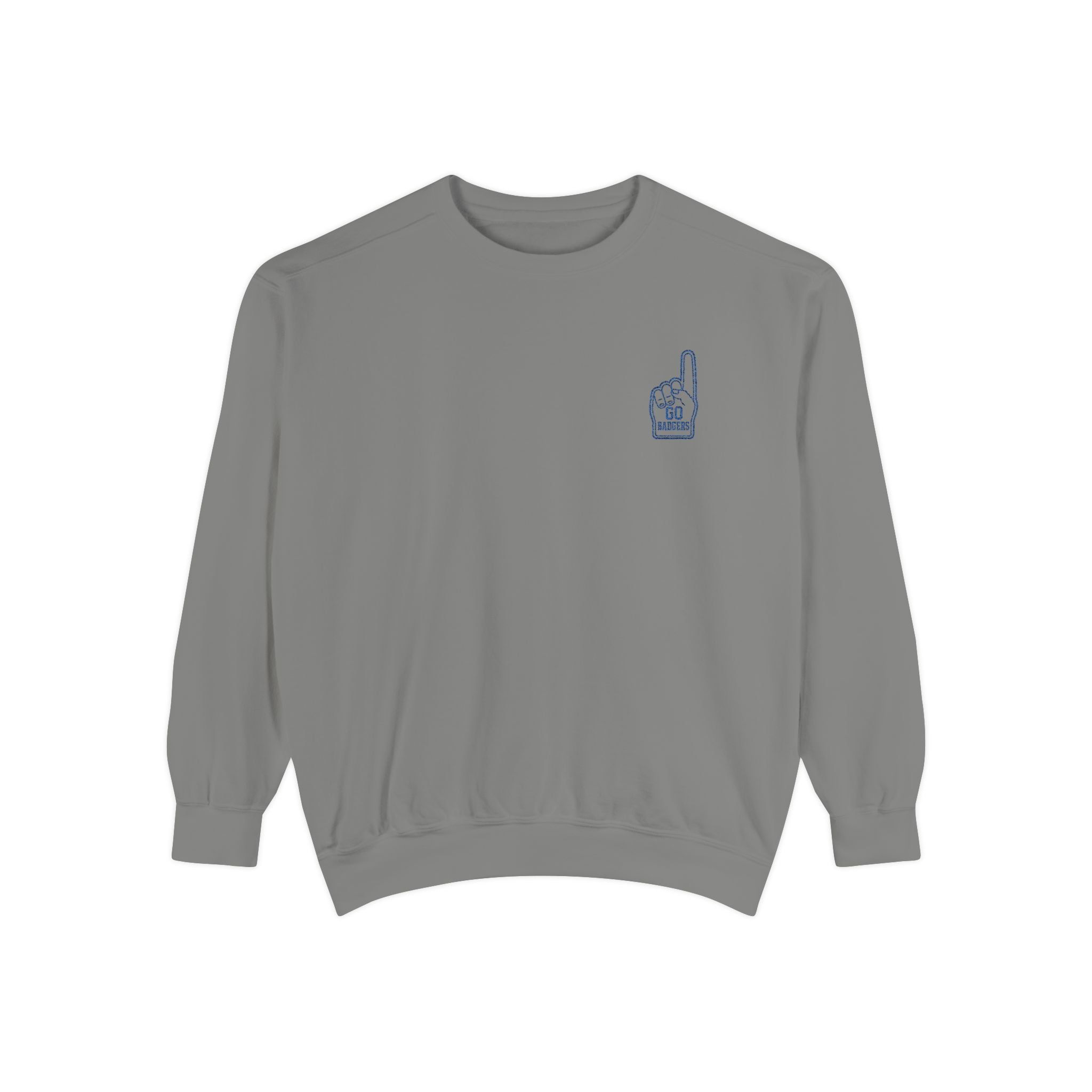 Chill Vibes Unisex Garment-Dyed Sweatshirt, Cozy Fashion, Casual Wear, Gift Idea, Comfortable Layering