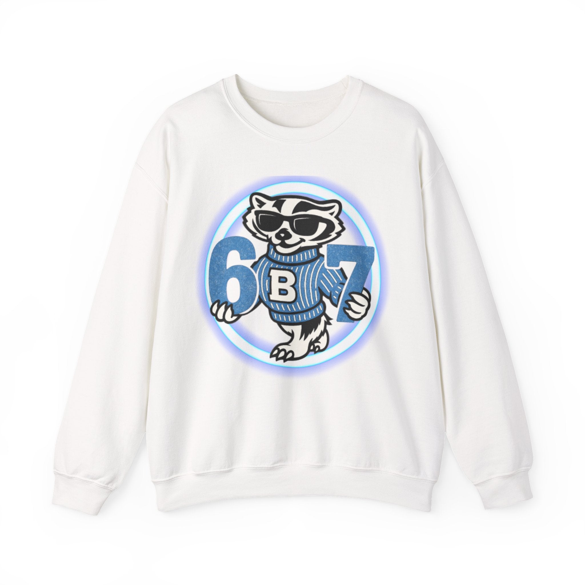Adults 67 badgers Unisex Heavy Blend™ Crewneck Sweatshirt