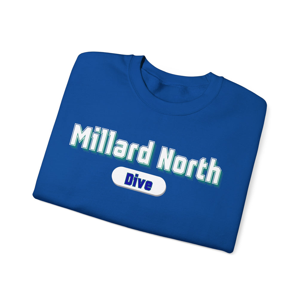 Grandma MN dive Unisex Heavy Blend™ Crewneck Sweatshirt