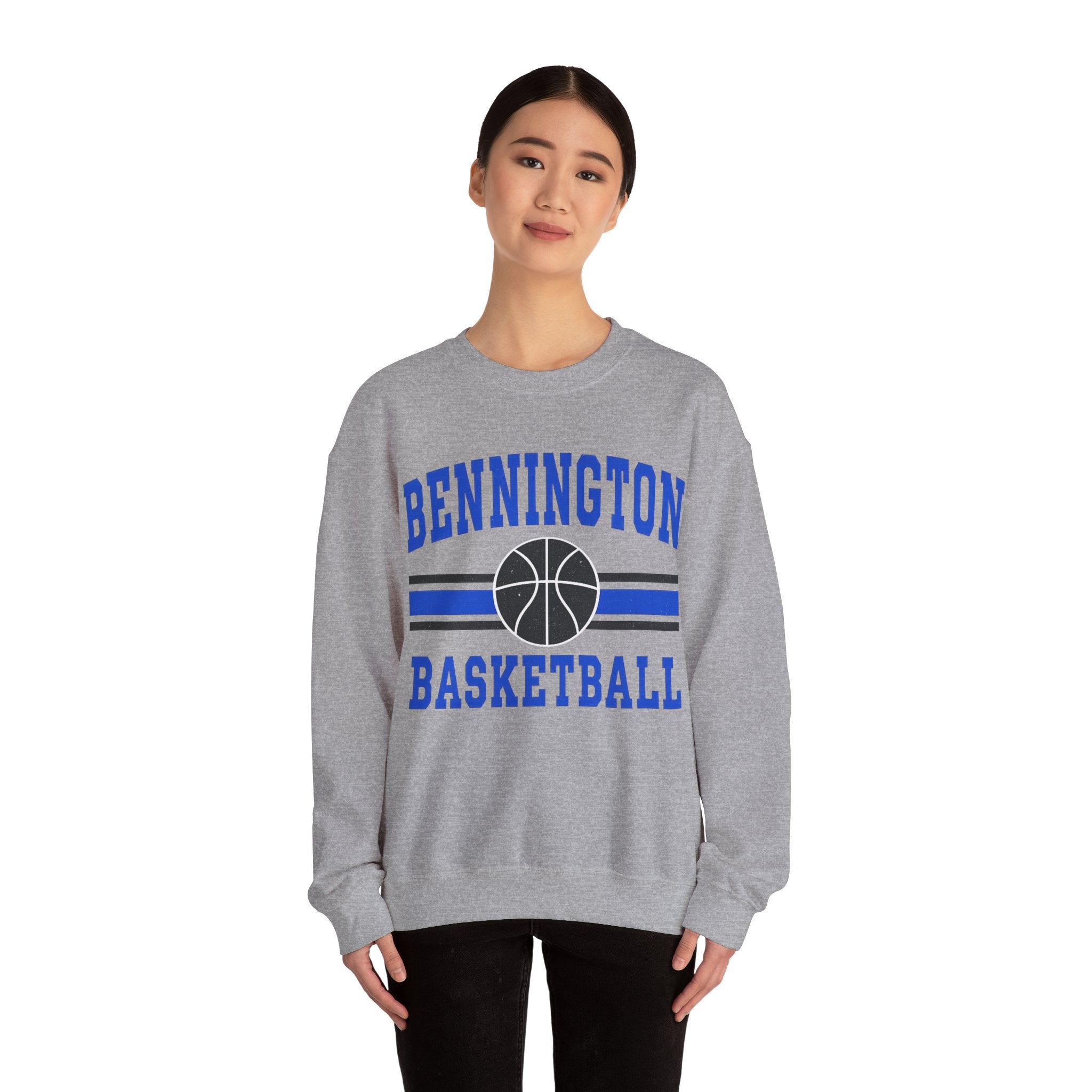 Bennington Basketball Crewneck Sweatshirt, Sports Apparel, Unisex Sweatshirt, Gift for Athletes, Team Merchandise