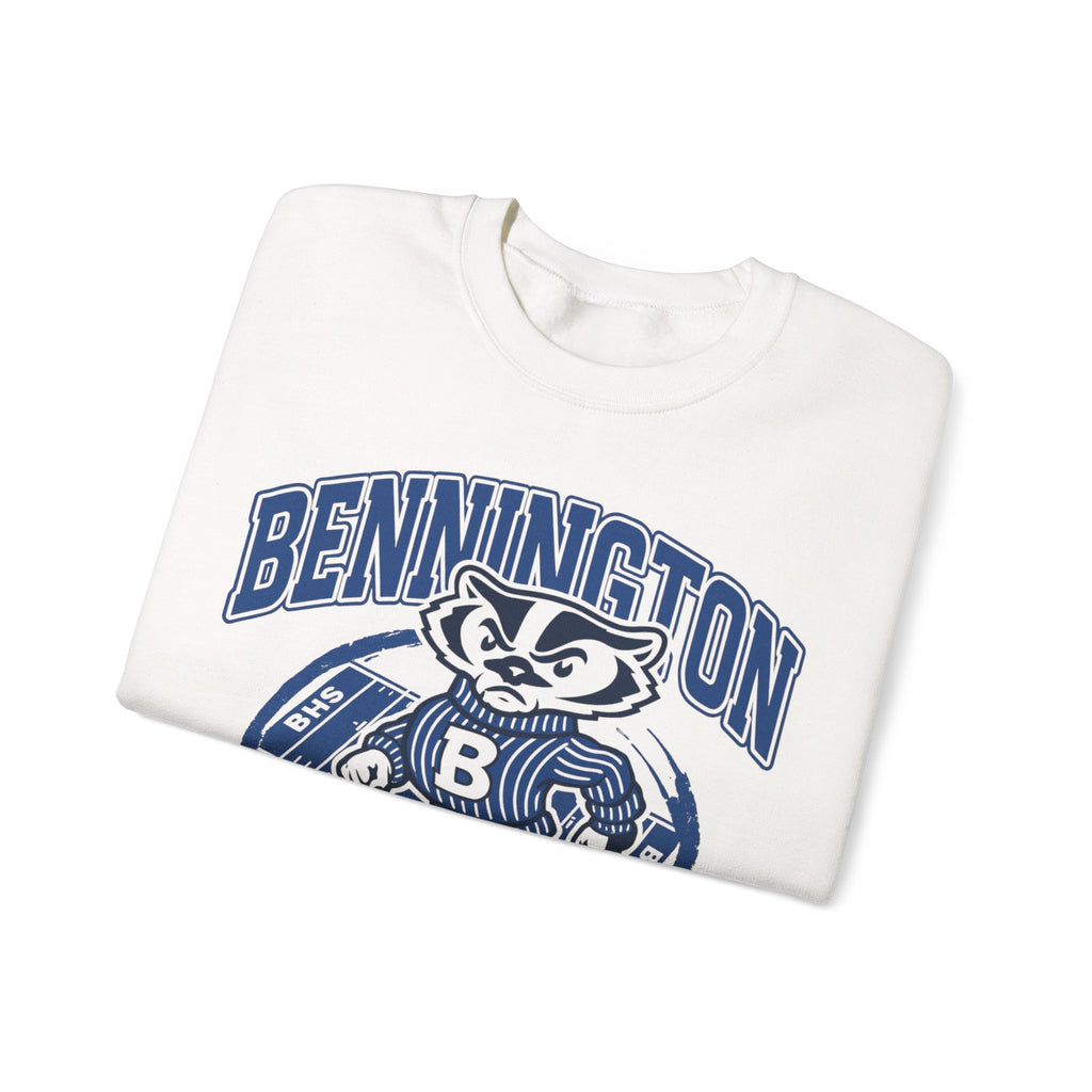 Bennington Badgers Crewneck Sweatshirt, College Apparel, Unisex Gift, School Spirit Sweatshirt, Cozy Casual Wear, Sports Team Merchandise