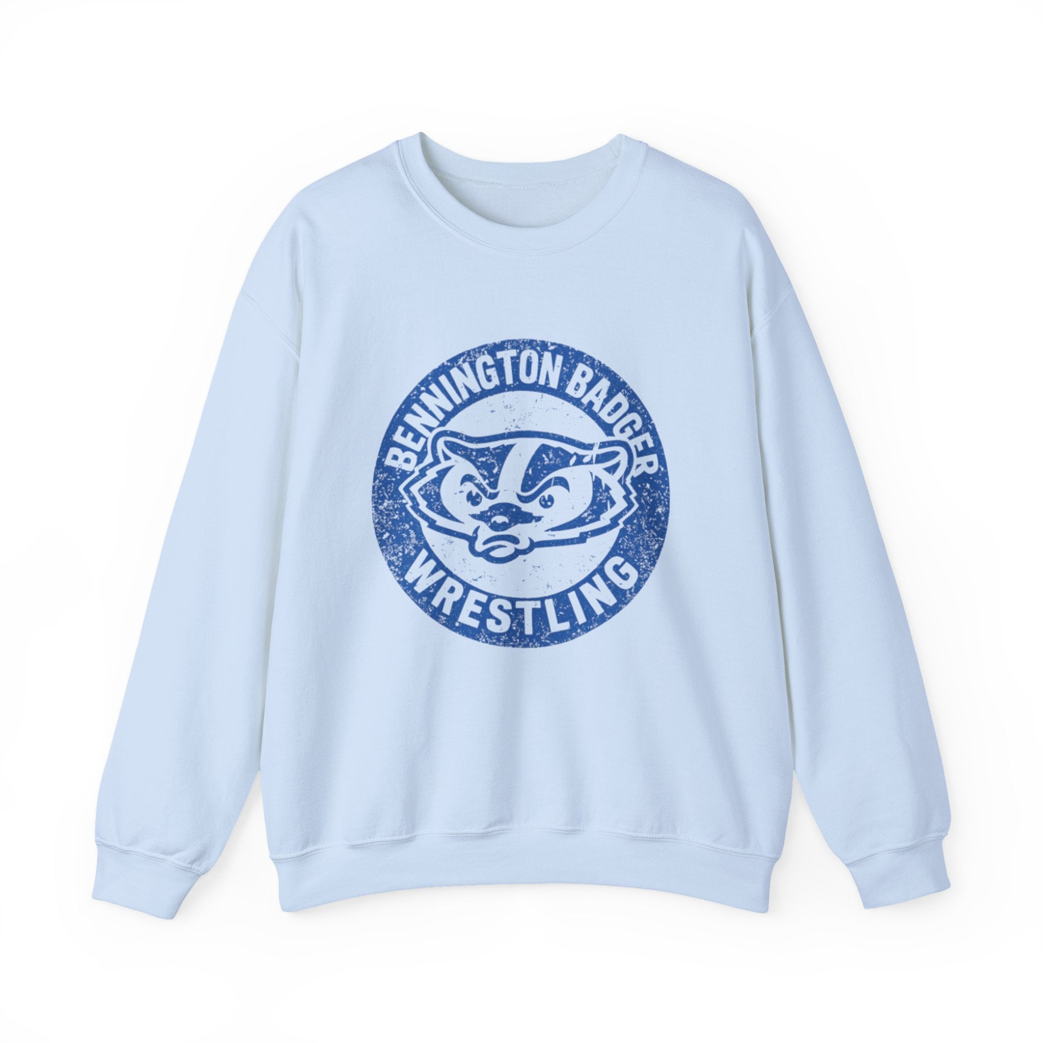 Bennington badger wrestling Unisex Heavy Blend™ Crewneck Sweatshirt