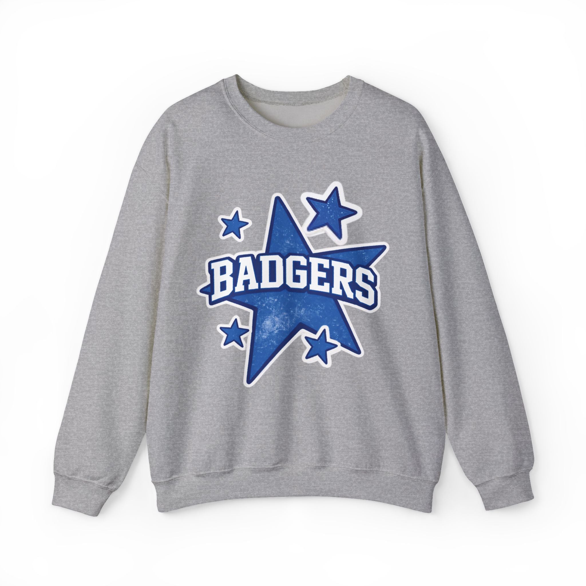 Badgers stars Unisex Heavy Blend™ Crewneck Sweatshirt
