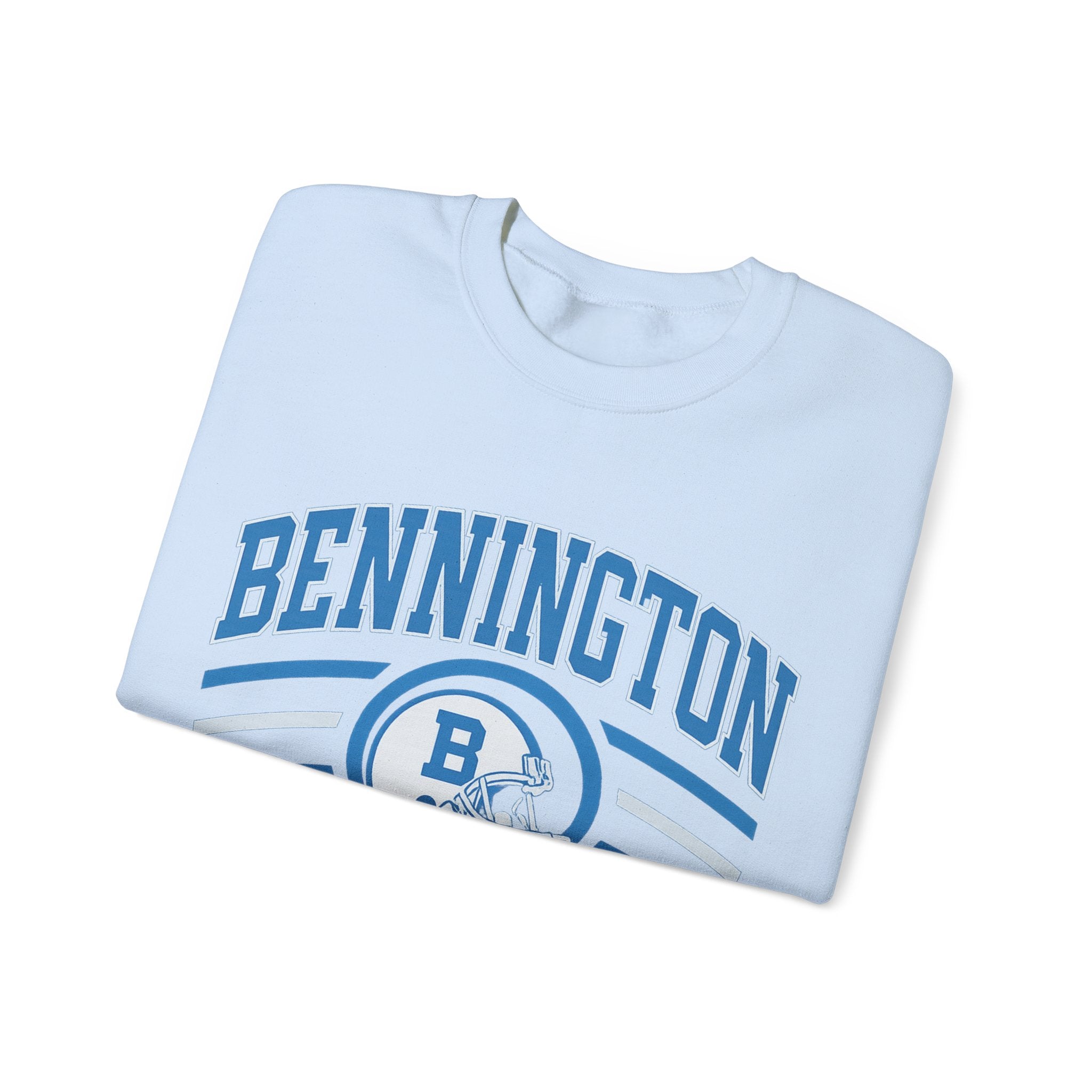Bennington Football Sweatshirt | Unisex Crewneck for Sports Fans, Cozy Gift for Him/Her, Retro Athletic Apparel, Perfect for Game Days