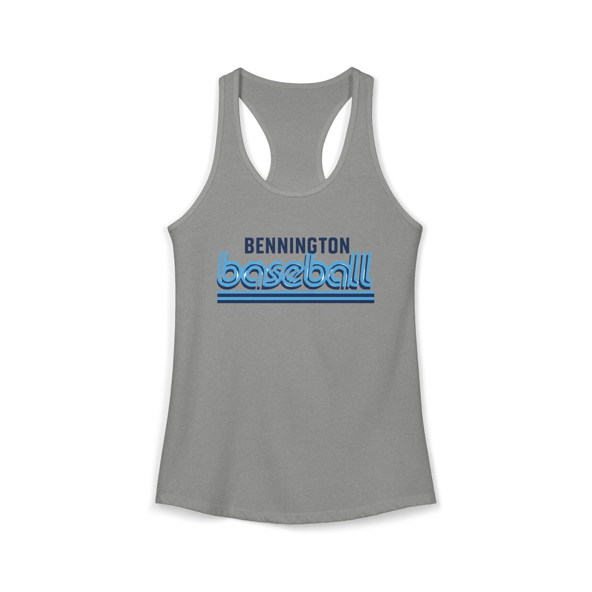 Bennington baseball Women's Ideal Racerback Tank