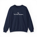 Embroidered tis the season Crewneck Sweatshirt, Festive Shirt, Christmas Gift, Winter Apparel, Unisex Clothing, Casual Style