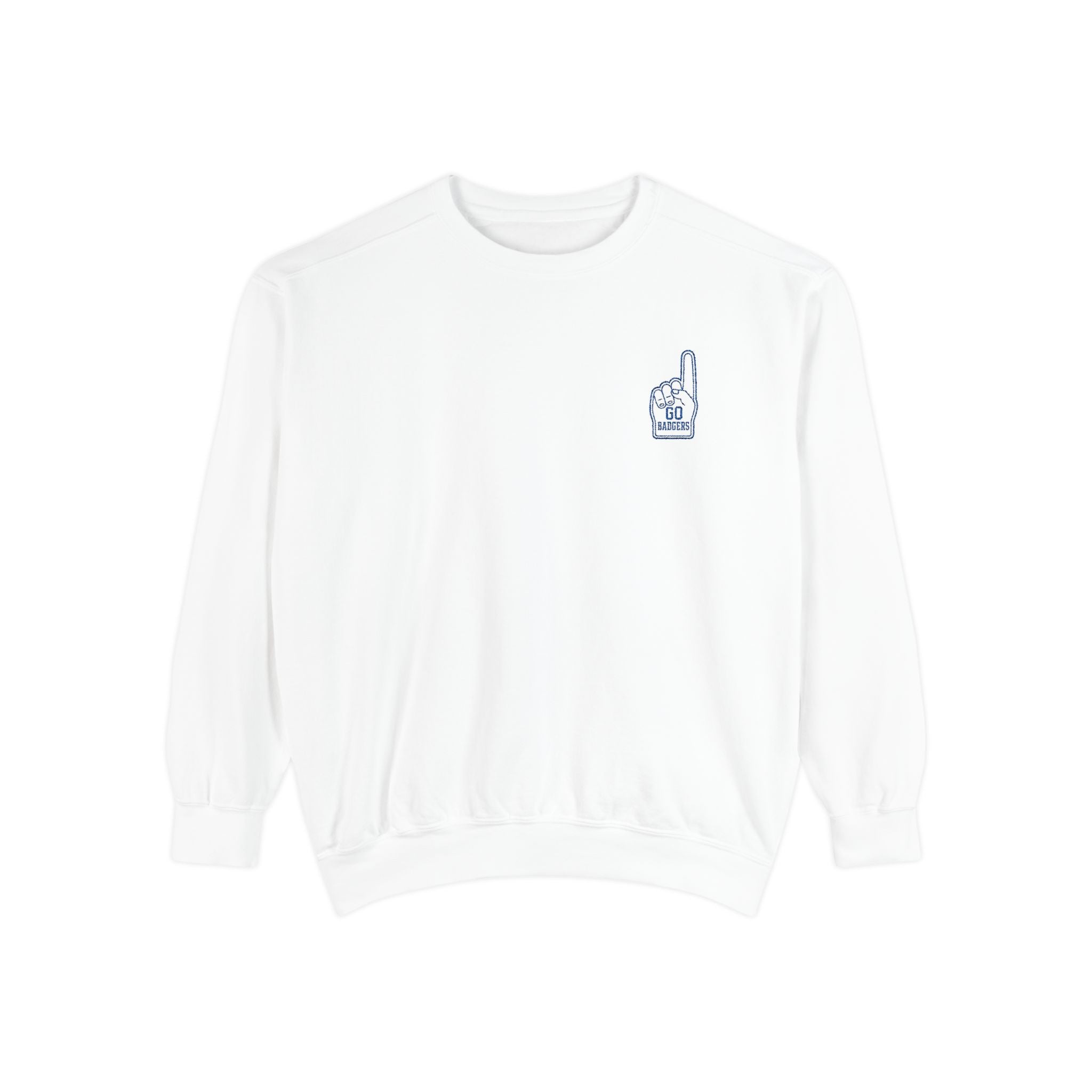 Chill Vibes Unisex Garment-Dyed Sweatshirt, Cozy Fashion, Casual Wear, Gift Idea, Comfortable Layering
