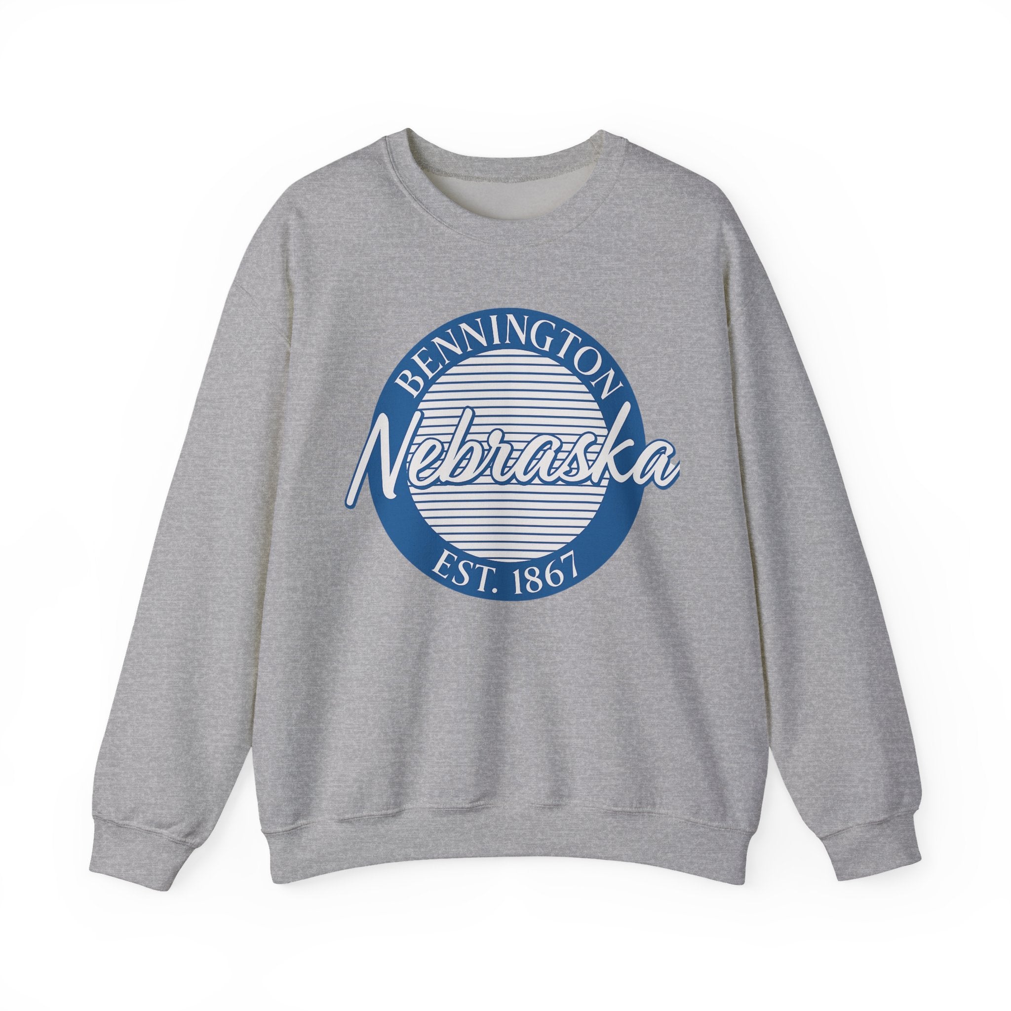 Cozy Nebraska Crewneck Sweatshirt - Vintage Style, Unisex Fashion, Perfect for Casual Wear, Gift Idea, Comfortable Layering