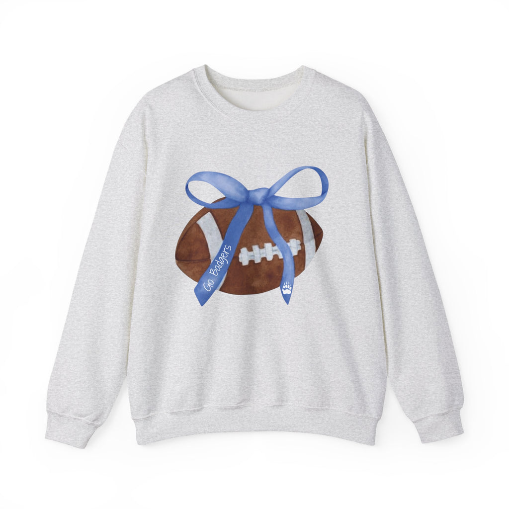 Football Love Unisex Crewneck Sweatshirt, Sports Sweatshirt, Gift for Football Fans, Cozy Apparel, Game Day Sweatshirt