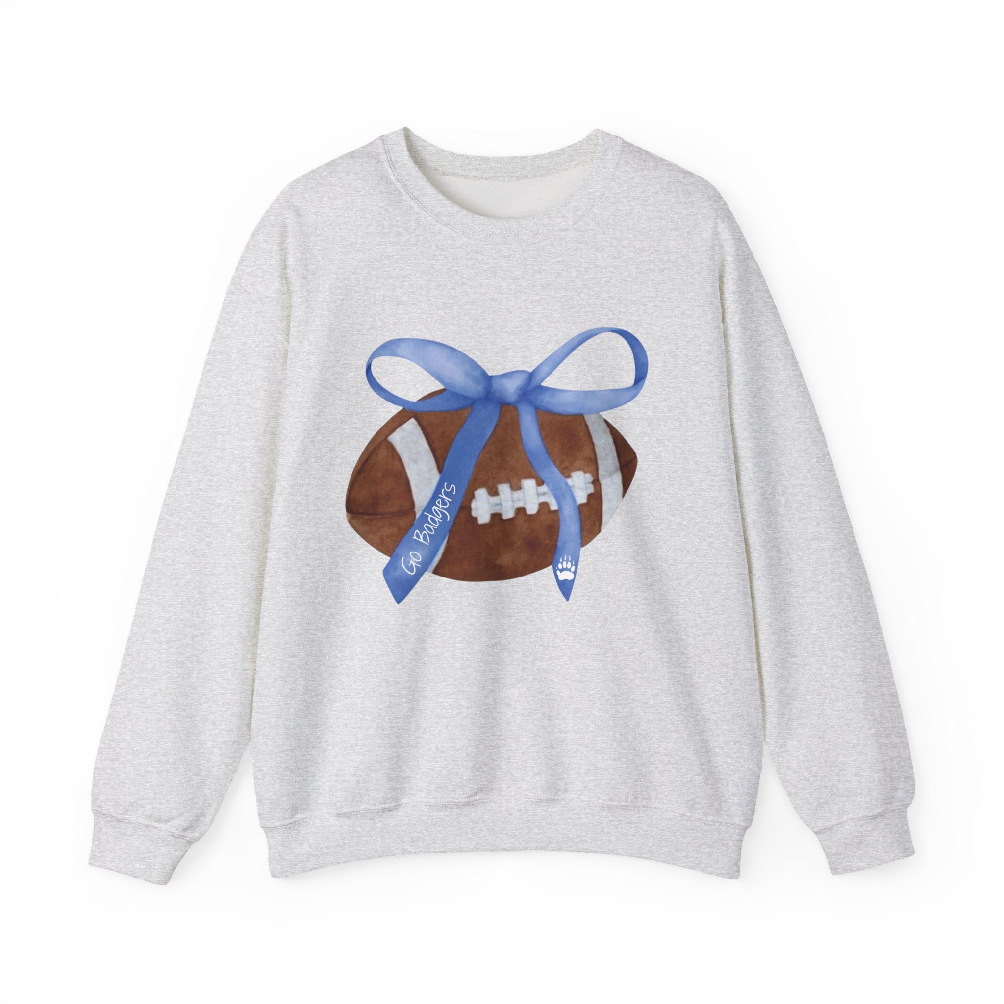 Football Love Unisex Crewneck Sweatshirt, Sports Sweatshirt, Gift for Football Fans, Cozy Apparel, Game Day Sweatshirt