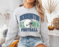 Vintage Football Sweatshirt, Cozy Unisex Crewneck, Sports Apparel, Game Day, Team Pride, Casual Wear