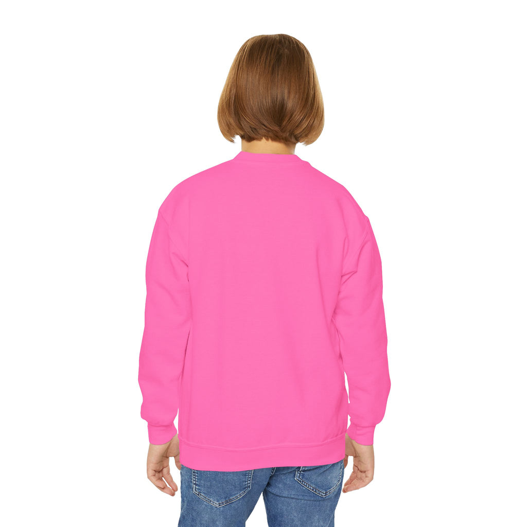 Youth Crewneck Sweatshirt with 'Go Badgers' Design - Fun, Comfortable, Perfect for Game Day, School Spirit, Youth Apparel, Sports Fans