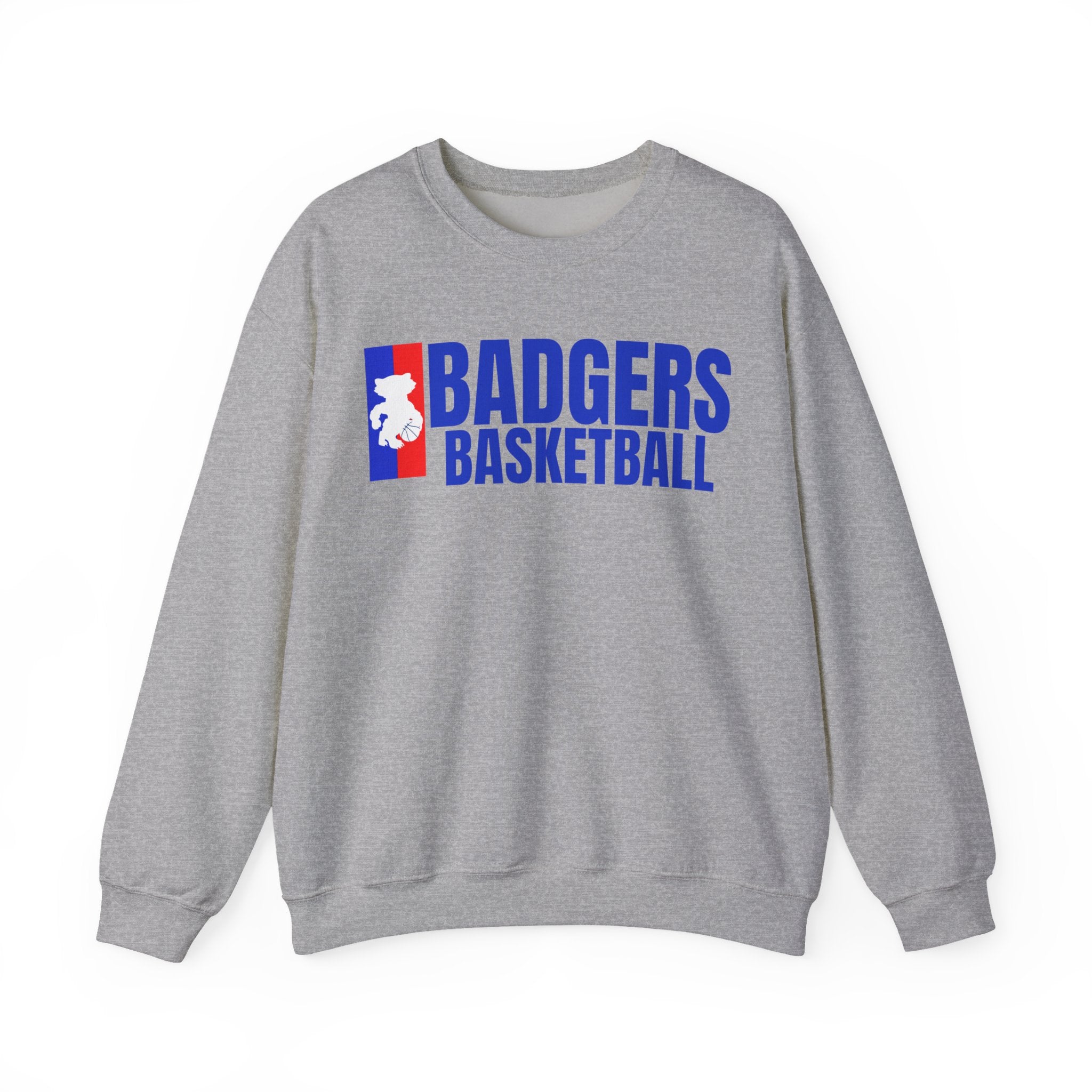 Badger basketball Unisex Heavy Blend™ Crewneck Sweatshirt