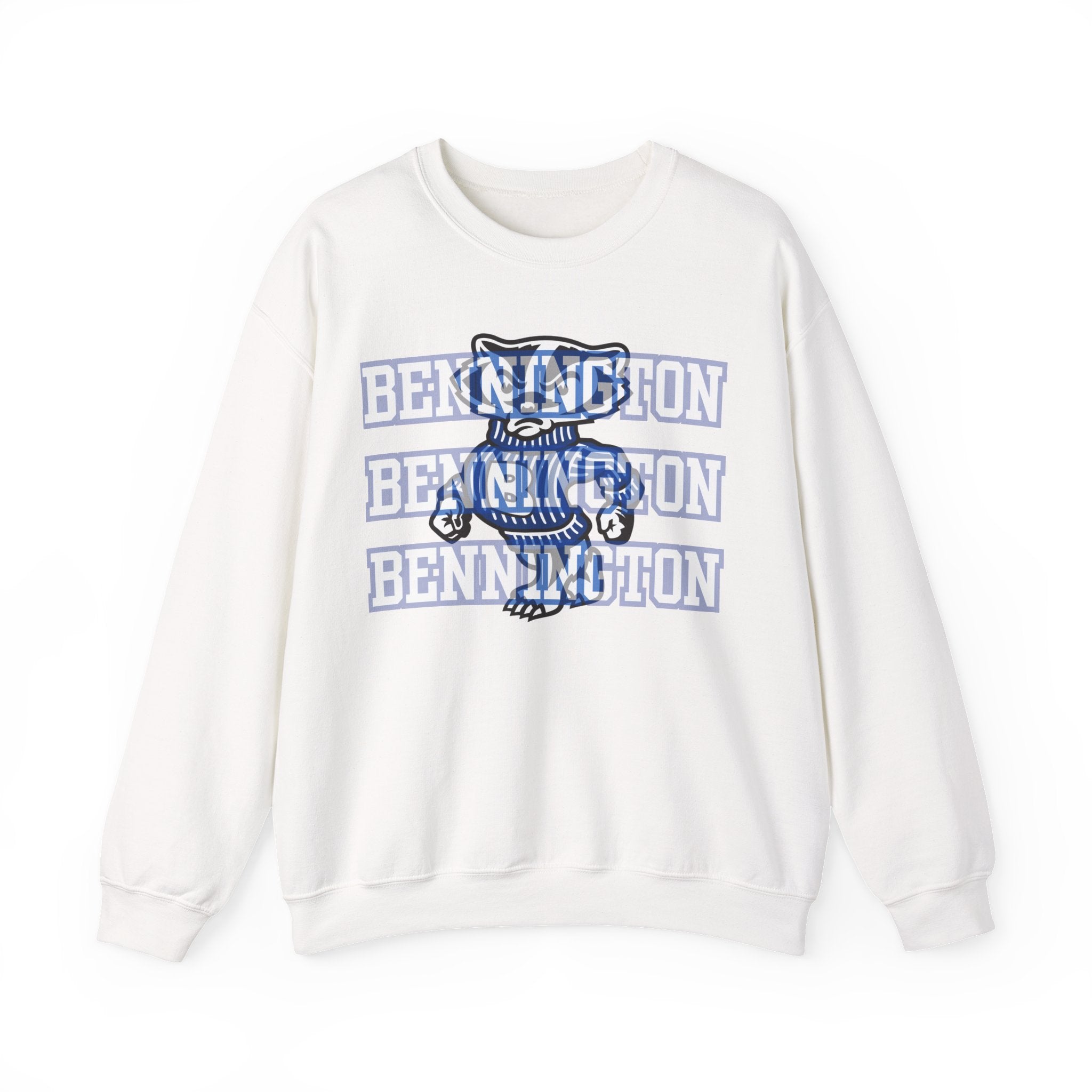 Bennington badger mascot Unisex Sweatshirt, Cozy Sweater for Casual Style, College Apparel, Gift for Students, Fall Fashion, Campus Wear