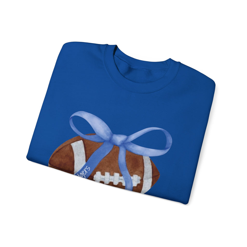 Football Love Unisex Crewneck Sweatshirt, Sports Sweatshirt, Gift for Football Fans, Cozy Apparel, Game Day Sweatshirt