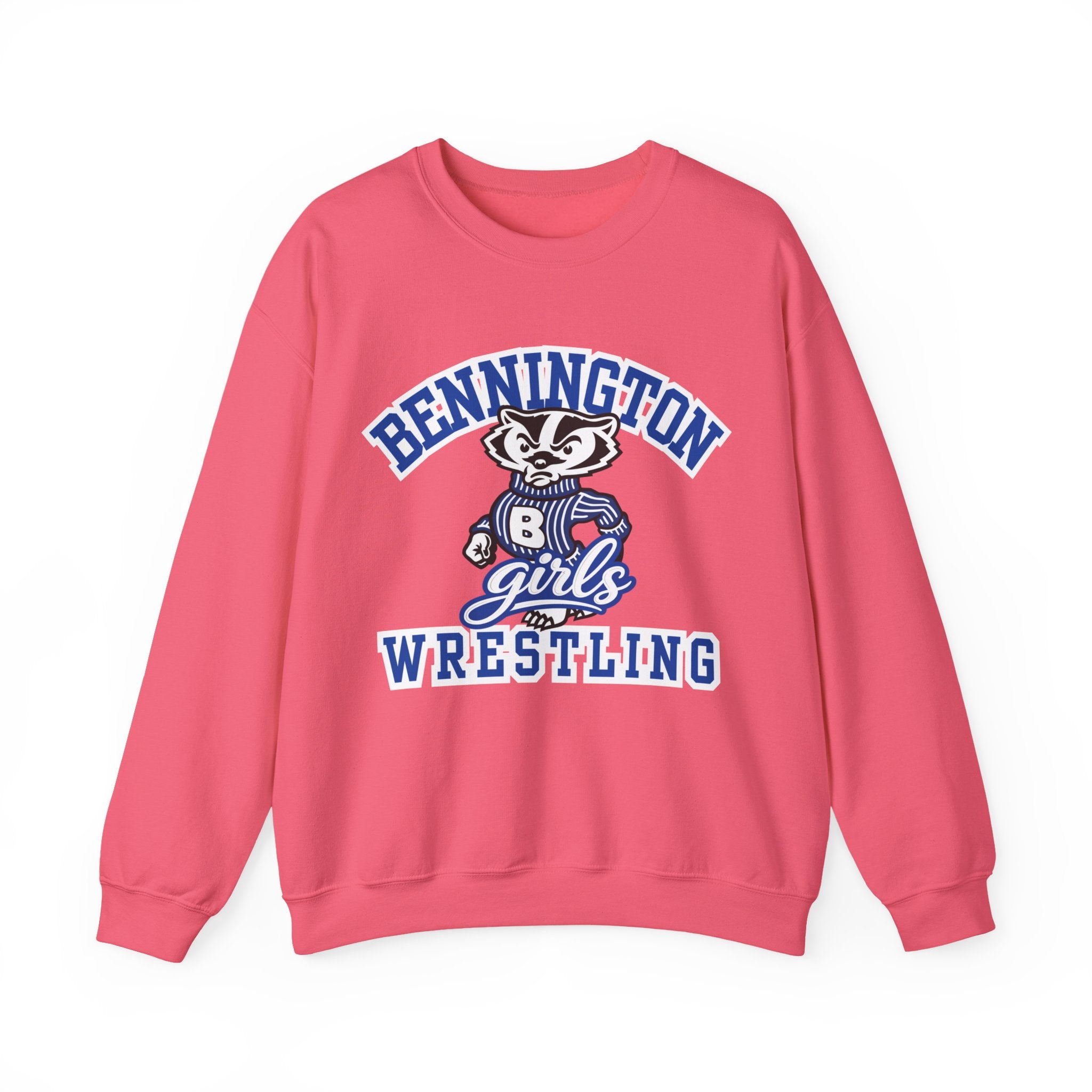 Girls Bennington wrestling Unisex Heavy Blend™ Crewneck Sweatshirt