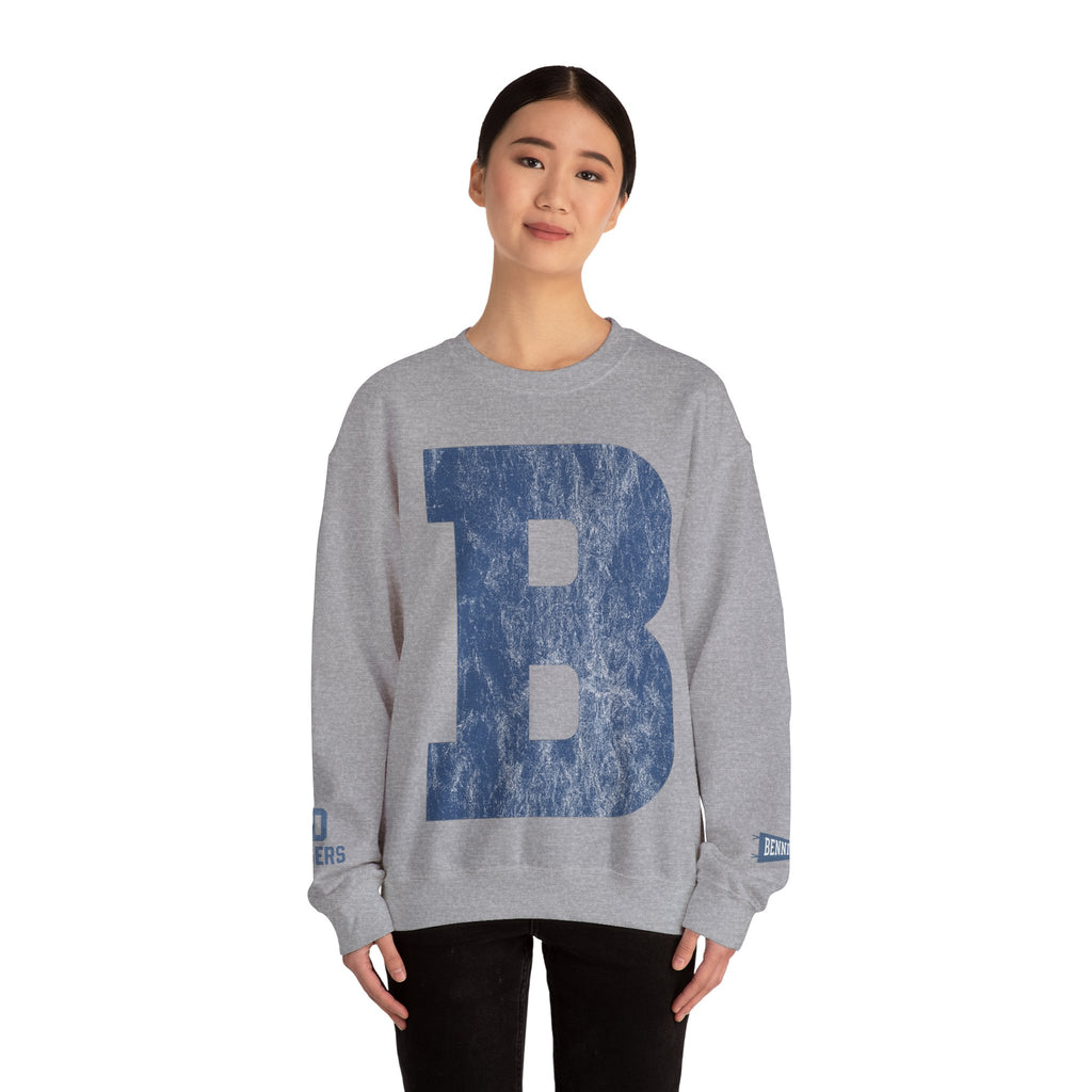B Bennington Casual Unisex Sweatshirt with Bold Letter "B" Design, Comfortable Apparel for Everyday Wear, Ideal for Gifting, College Students, and [...]