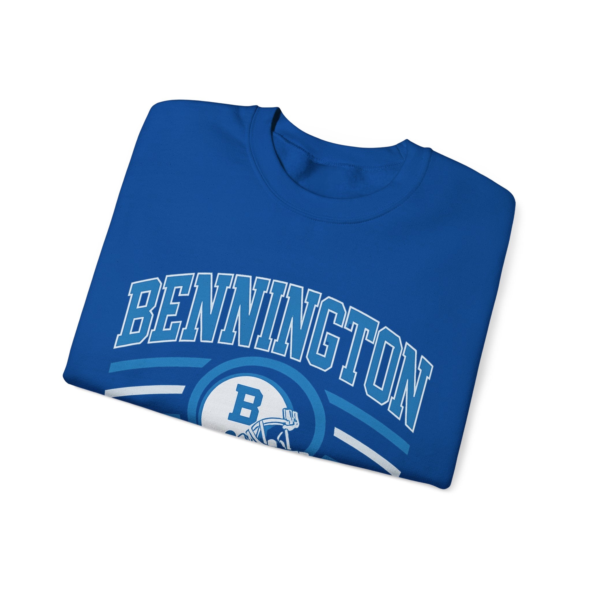 Bennington Football Sweatshirt | Unisex Crewneck for Sports Fans, Cozy Gift for Him/Her, Retro Athletic Apparel, Perfect for Game Days
