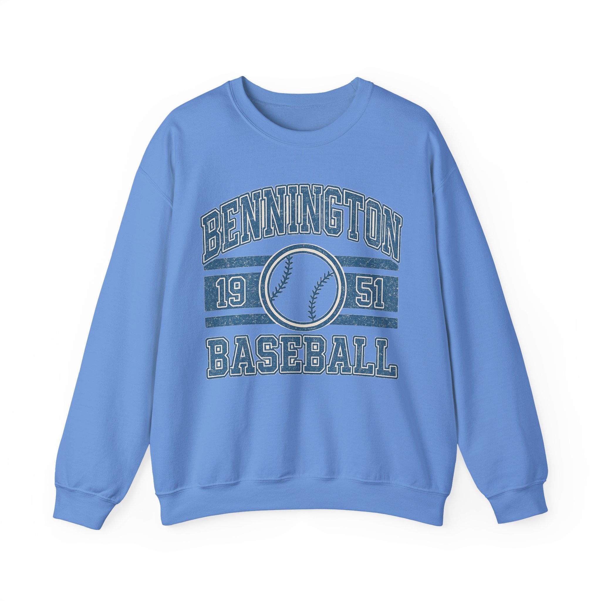 Vintage Baseball Crewneck Sweatshirt, Casual Wear, Team Spirit, Gift for Sports Lovers, Unisex Apparel, Weekend Comfort