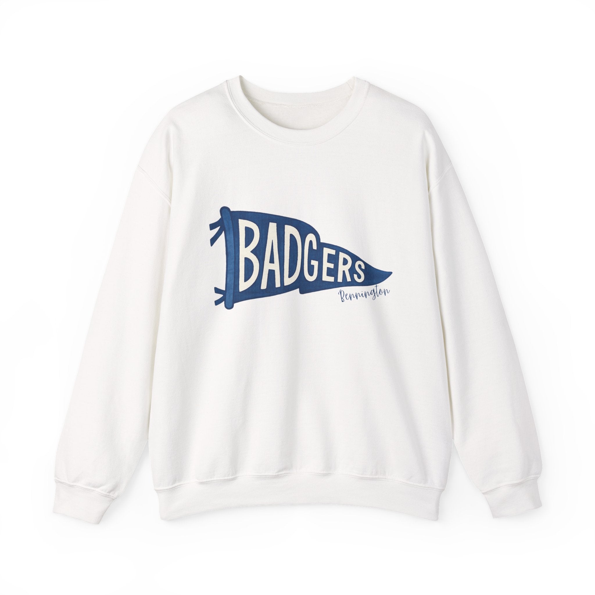 Badgers Unisex Crewneck Sweatshirt - Cozy Casual Wear, College Spirit, Football Game Apparel, Gift for Students, Home Comfort