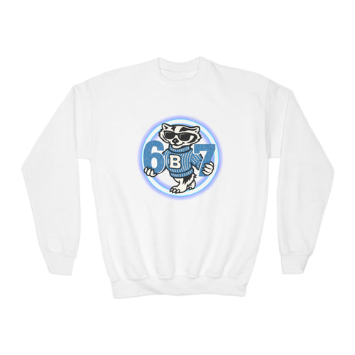 67 Bennington badgers crewneck Youth Crewneck Sweatshirt