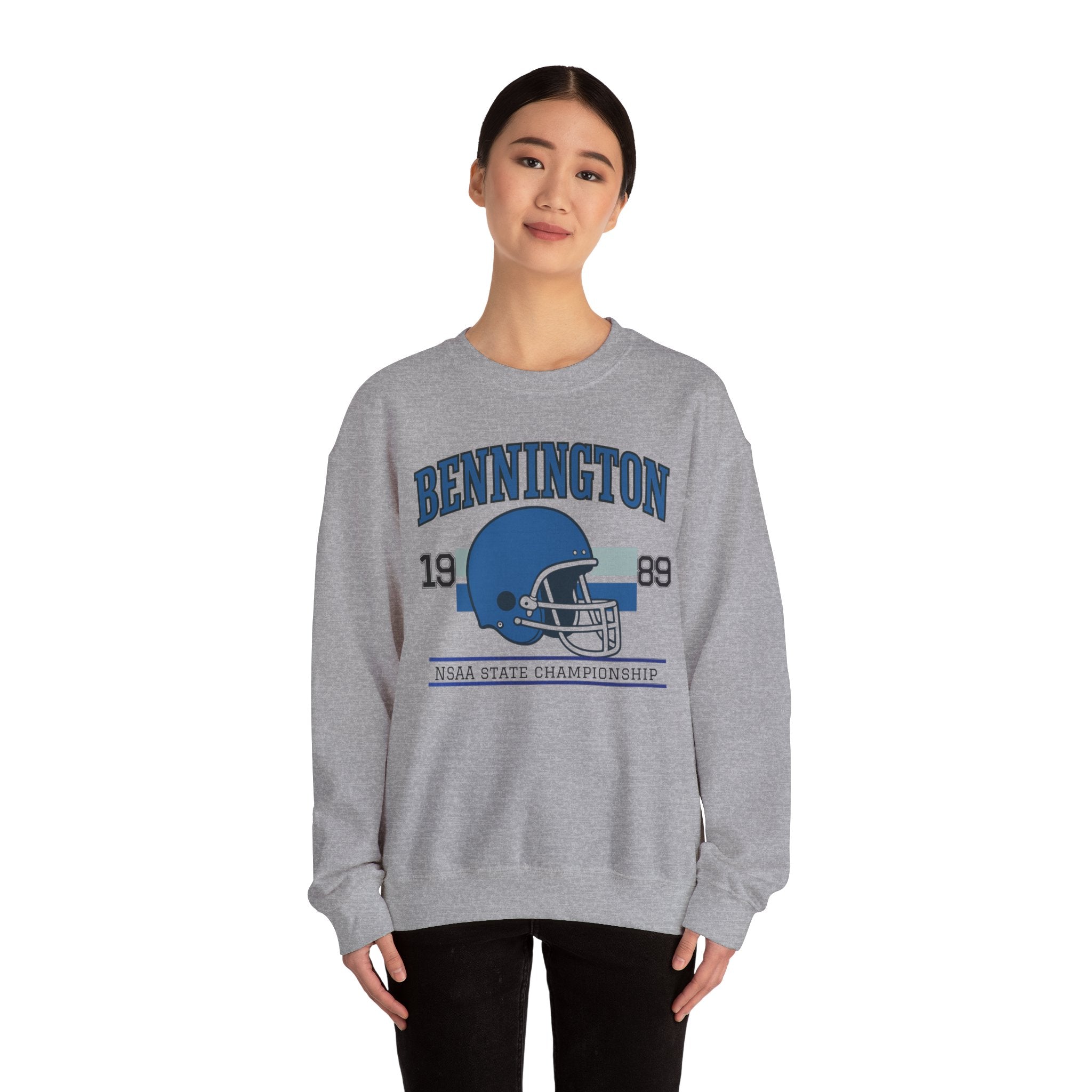 Retro Sports Crewneck Sweatshirt, Comfortable Casual Wear, Football Championship Gift, Unisex Athletic Apparel, Vintage Style Fashion, [...]