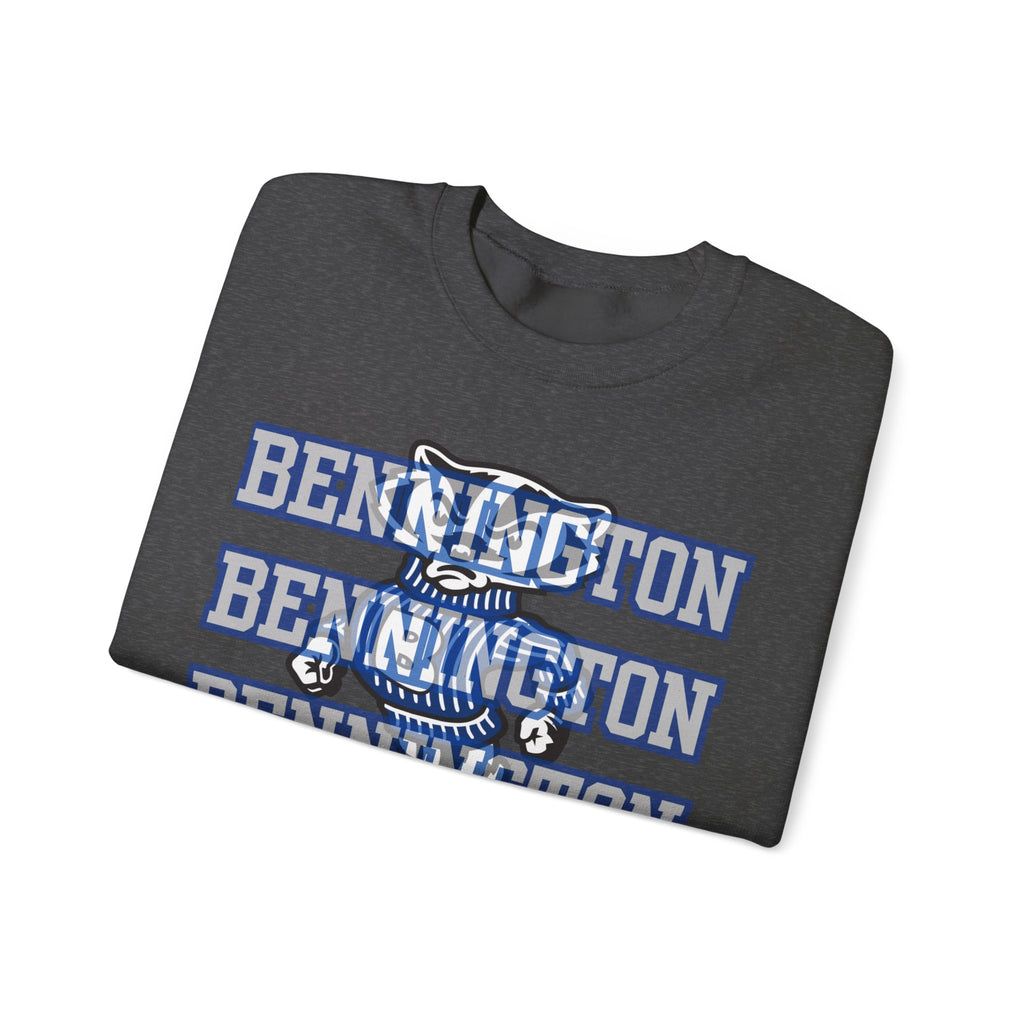 Bennington badger mascot Unisex Sweatshirt, Cozy Sweater for Casual Style, College Apparel, Gift for Students, Fall Fashion, Campus Wear