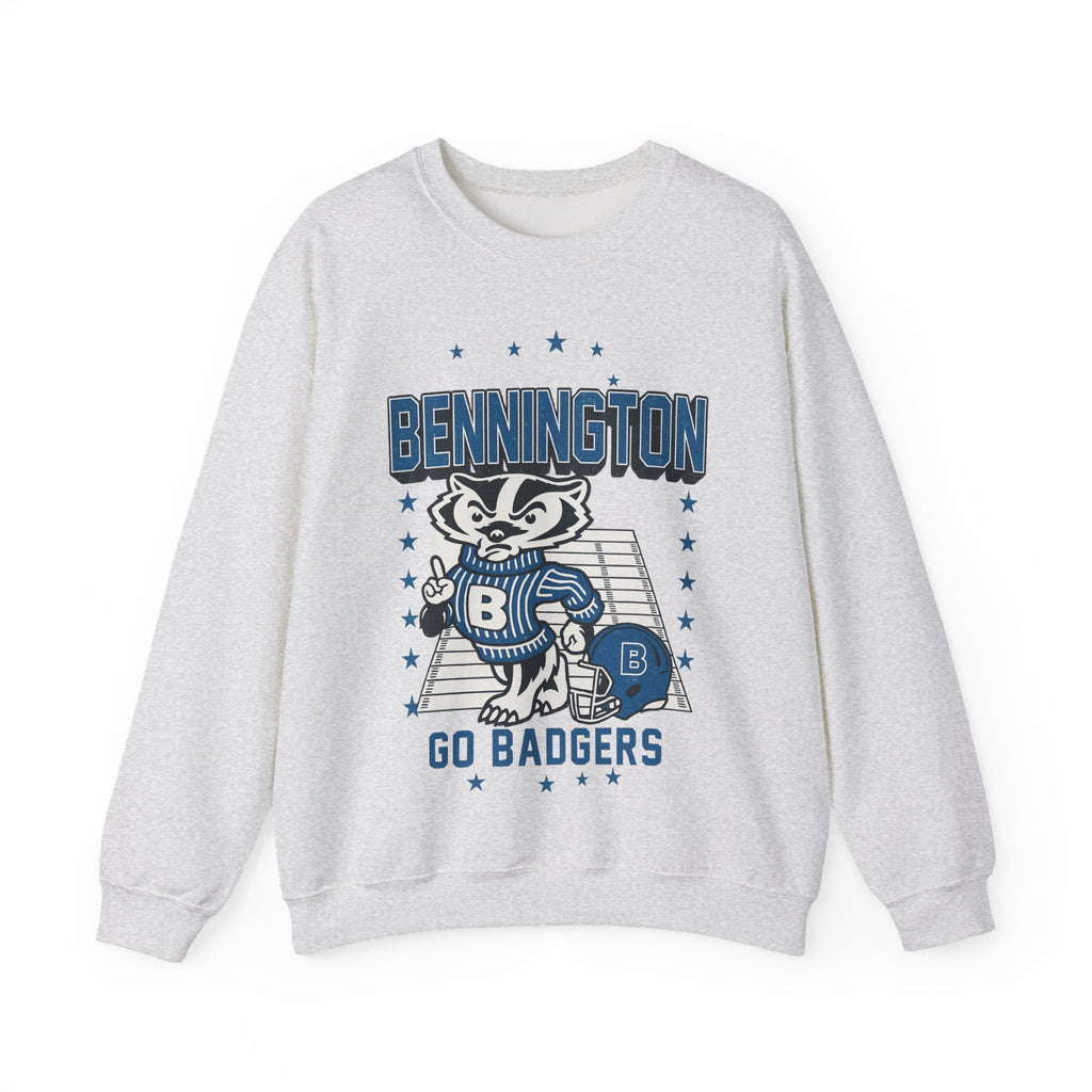 Bennington Badgers Unisex Crewneck Sweatshirt | College Apparel, Sportswear, Gift for Students, Alumni, Game Day