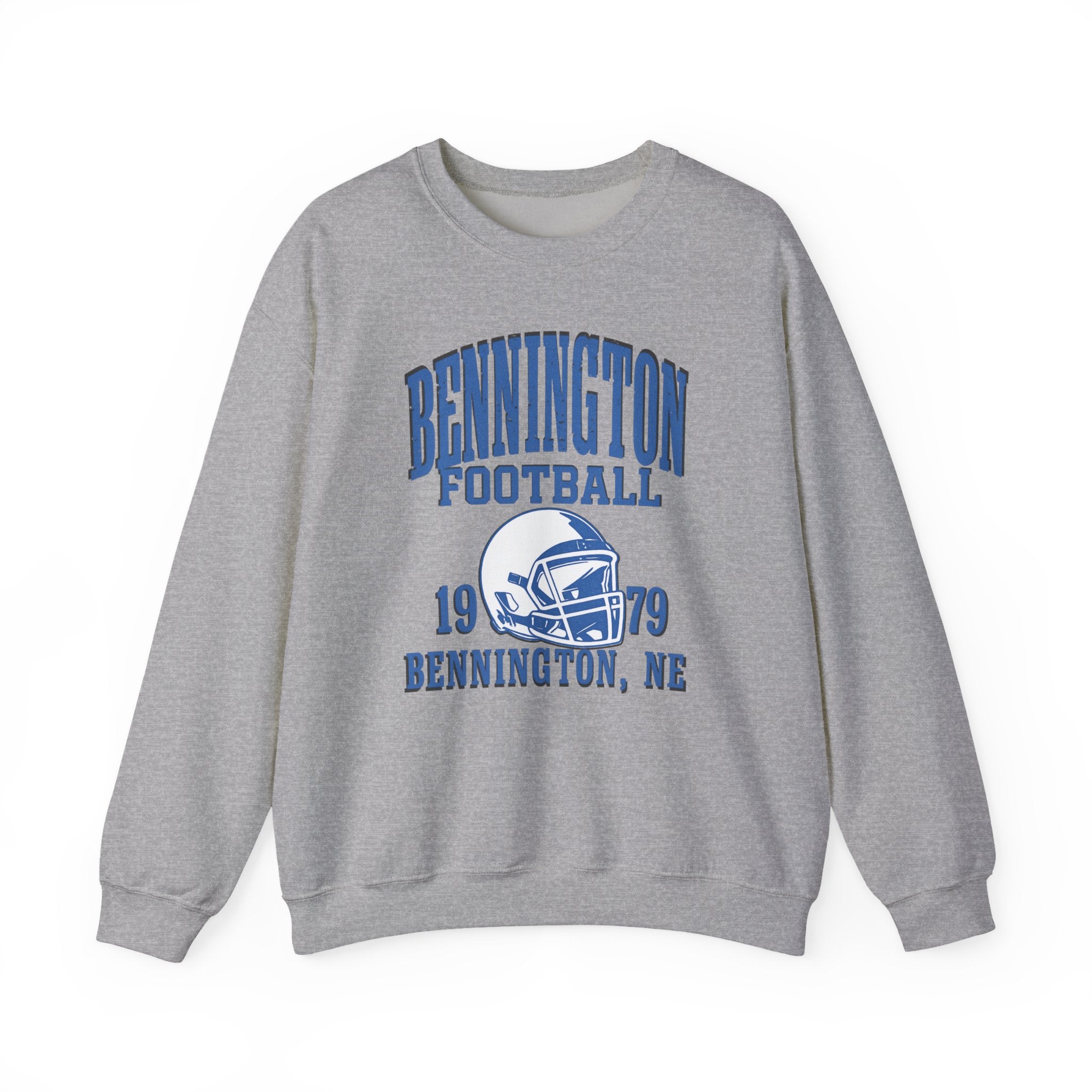 Bennington Football Sweatshirt - Cozy Unisex Crewneck for Game Days, Sports Events, and Casual Comfort, Gift for Fans and Athletes