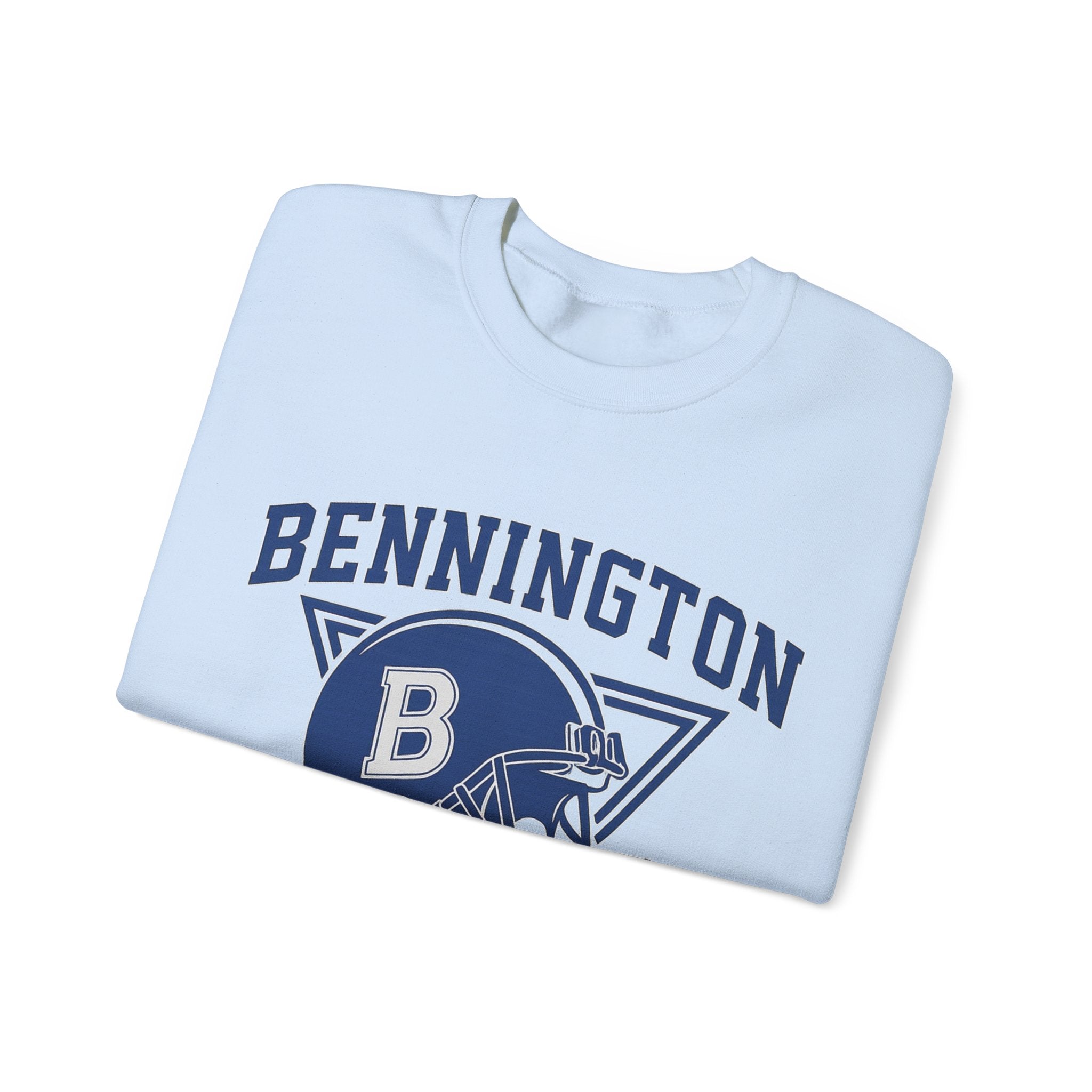 Bennington Football Crewneck Sweatshirt, Sports Apparel, Game Day Outfit, Unisex Pullover, Gifts for Fans, Comfortable Sweatshirt