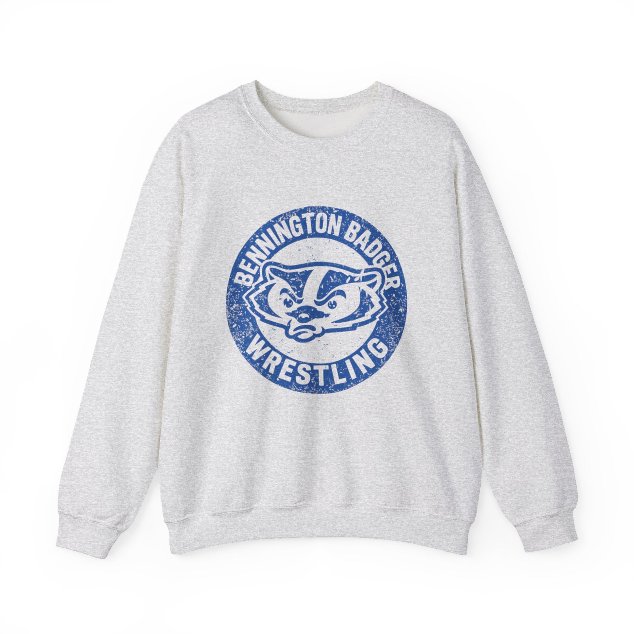 Bennington badger wrestling Unisex Heavy Blend™ Crewneck Sweatshirt
