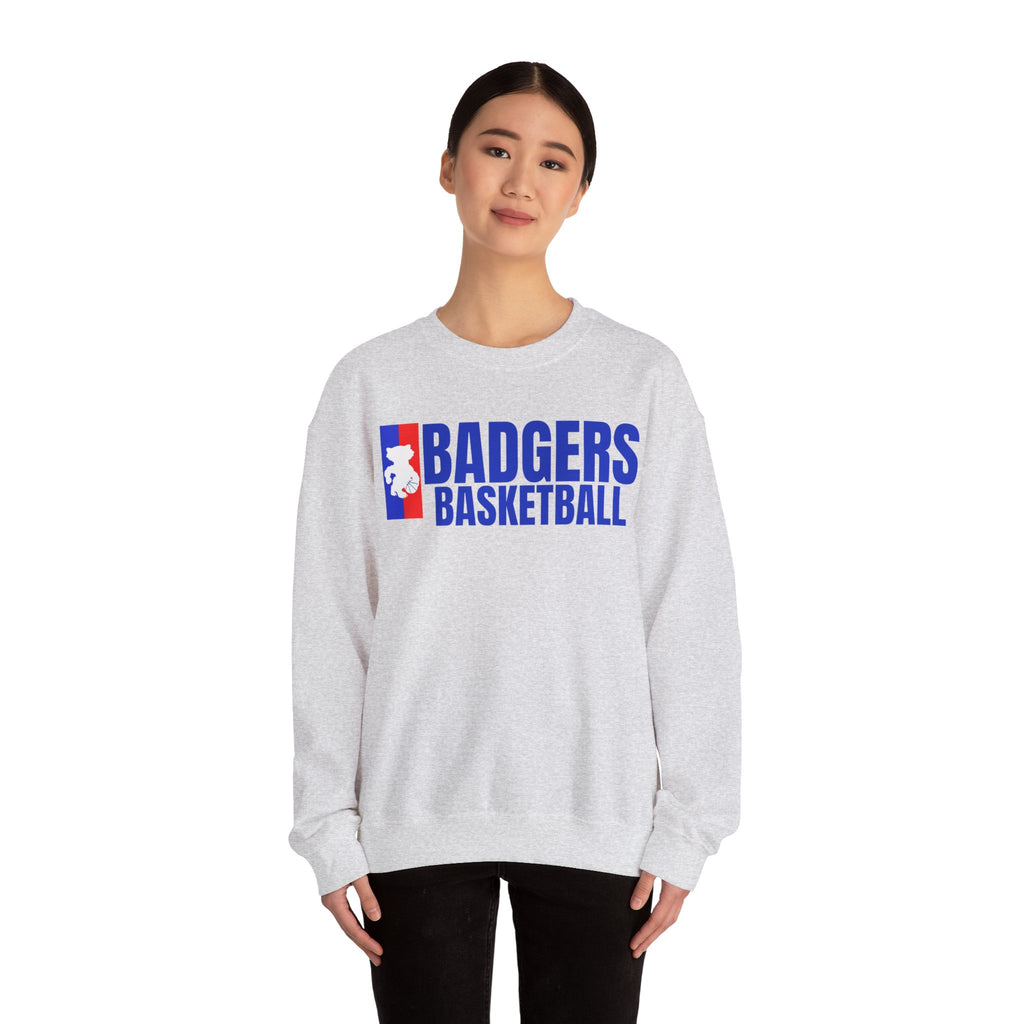 Badger basketball Unisex Heavy Blend™ Crewneck Sweatshirt