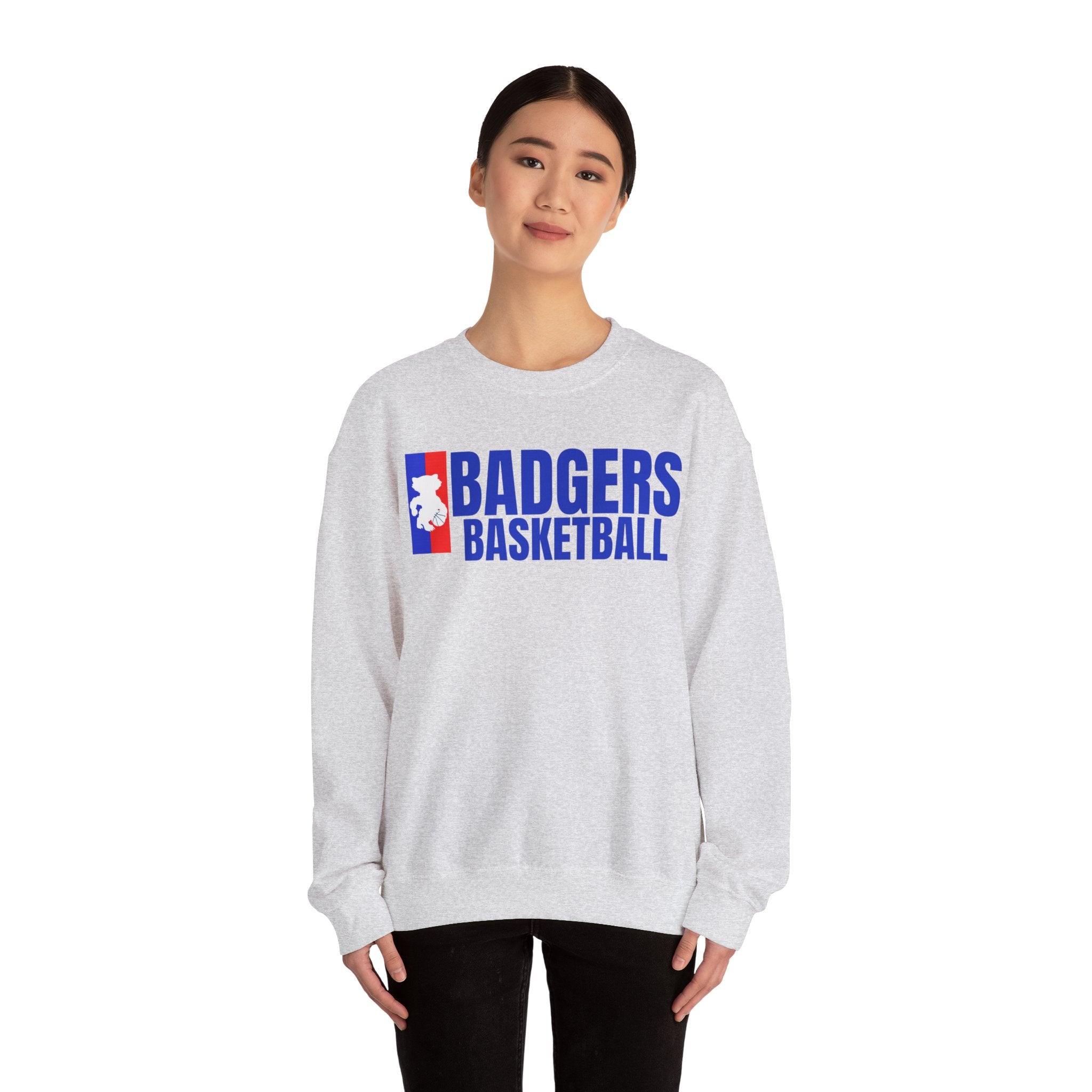 Badger basketball Unisex Heavy Blend™ Crewneck Sweatshirt