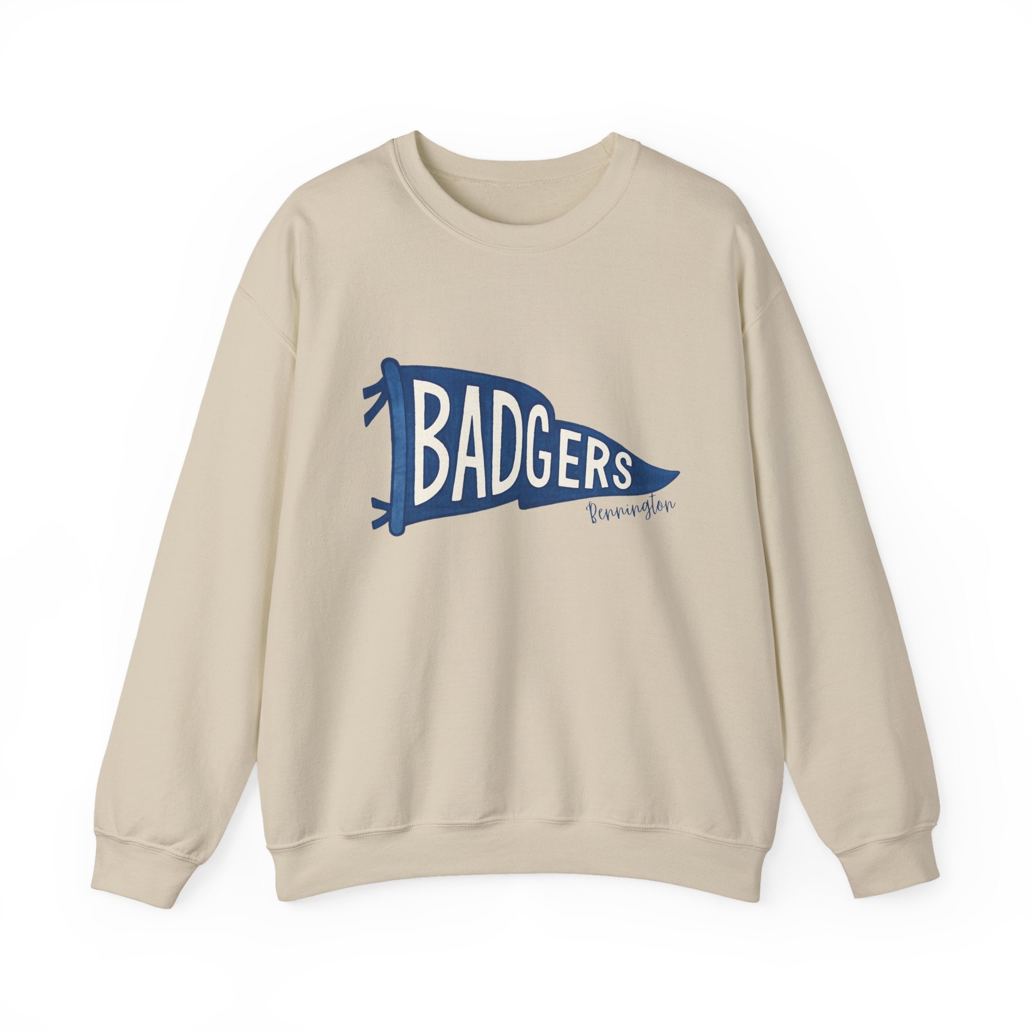 Badgers Unisex Crewneck Sweatshirt - Cozy Casual Wear, College Spirit, Football Game Apparel, Gift for Students, Home Comfort