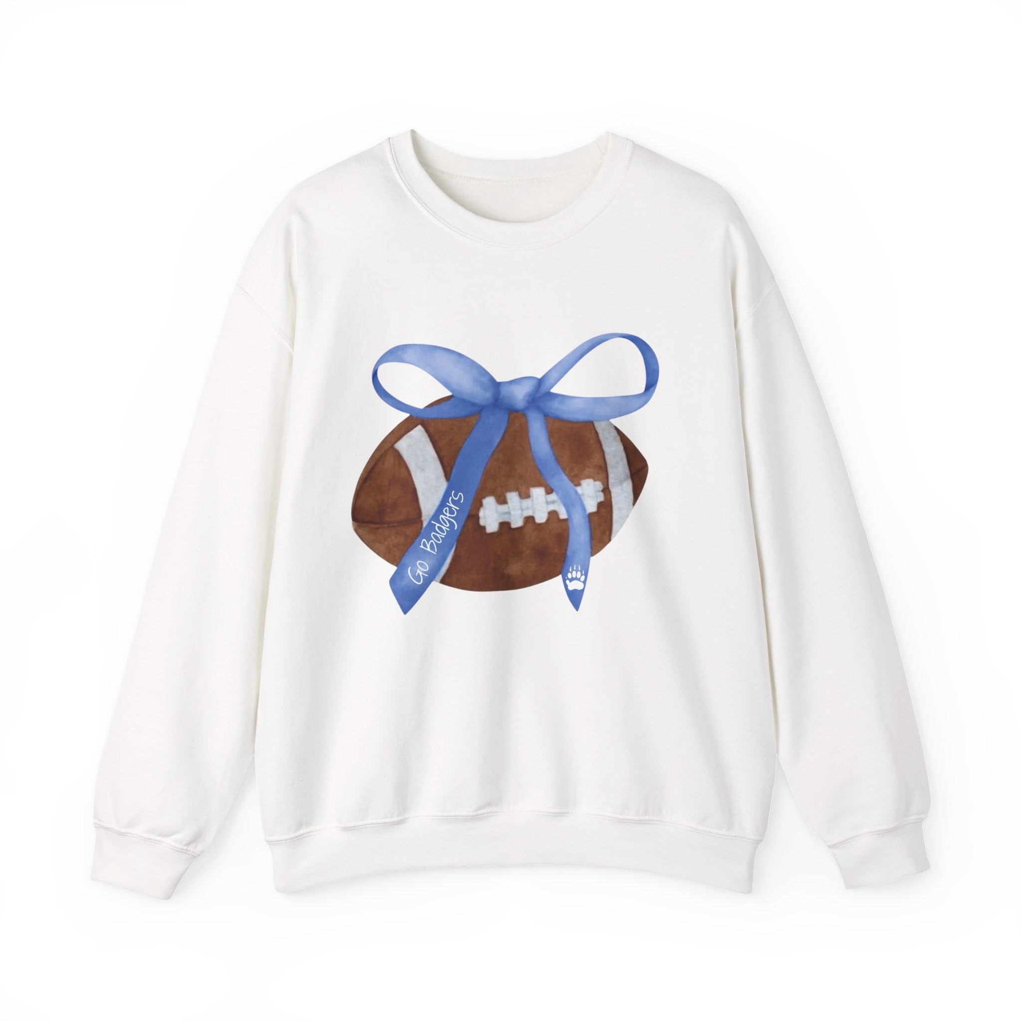 Football Love Unisex Crewneck Sweatshirt, Sports Sweatshirt, Gift for Football Fans, Cozy Apparel, Game Day Sweatshirt