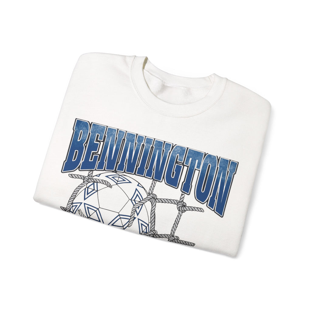 Bennington Soccer Crewneck Sweatshirt, Cozy Sporty Sweatshirt, Unisex Athletic Top, Gift for Soccer Enthusiasts, Casual Everyday Wear
