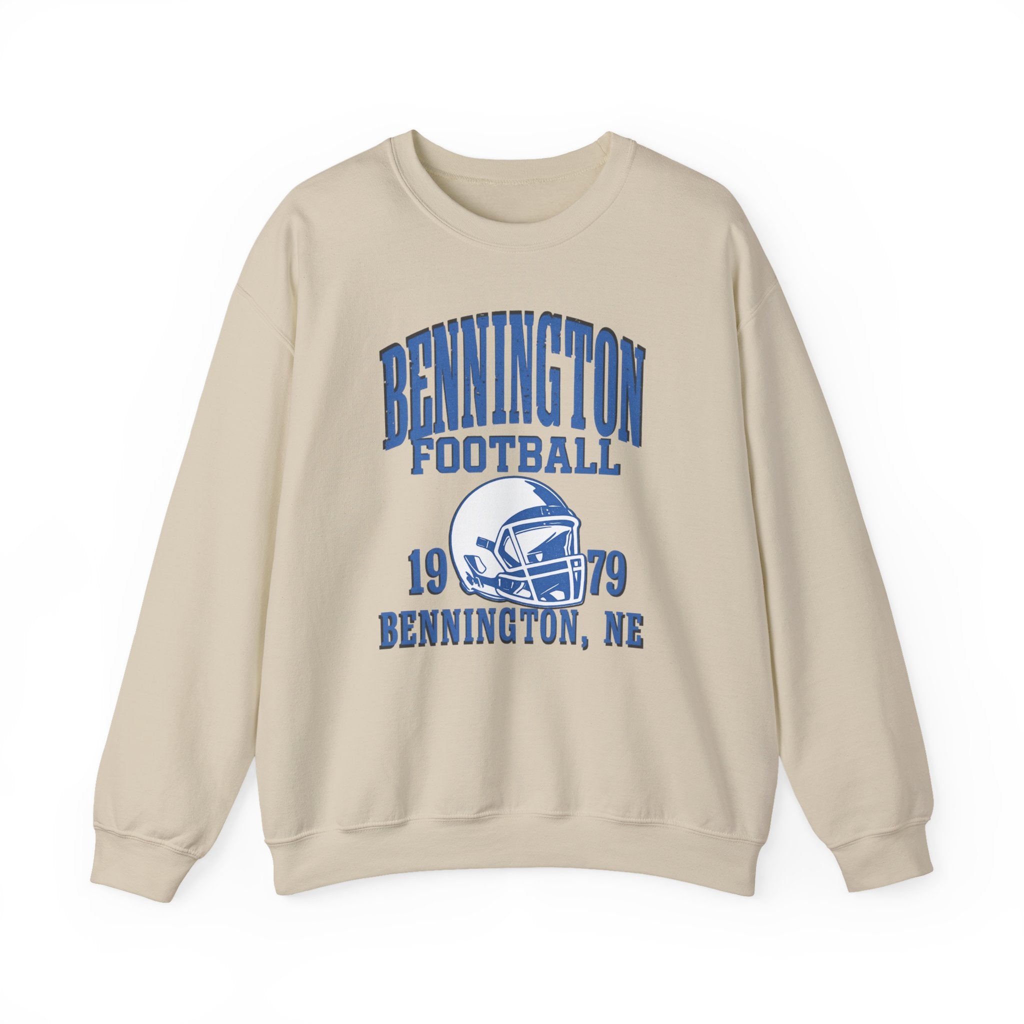 Bennington Football Sweatshirt - Cozy Unisex Crewneck for Game Days, Sports Events, and Casual Comfort, Gift for Fans and Athletes
