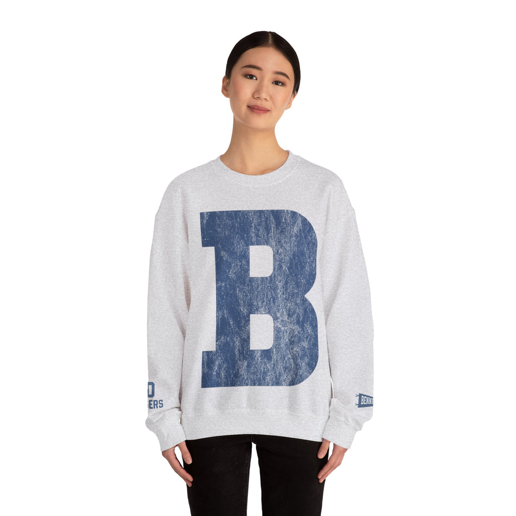 B Bennington Casual Unisex Sweatshirt with Bold Letter "B" Design, Comfortable Apparel for Everyday Wear, Ideal for Gifting, College Students, and [...]