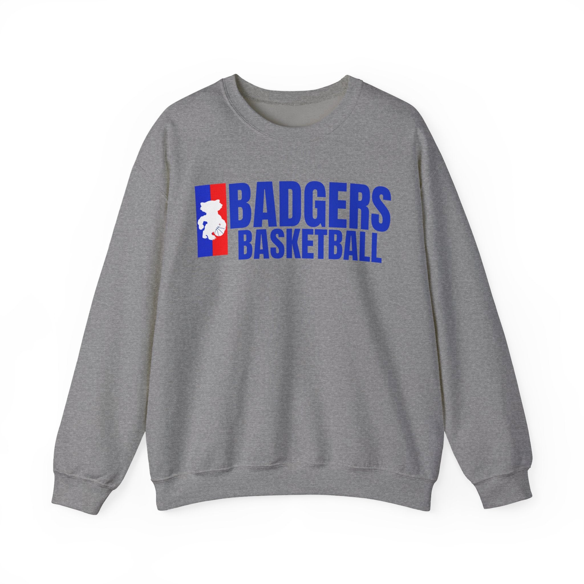 Badger basketball Unisex Heavy Blend™ Crewneck Sweatshirt