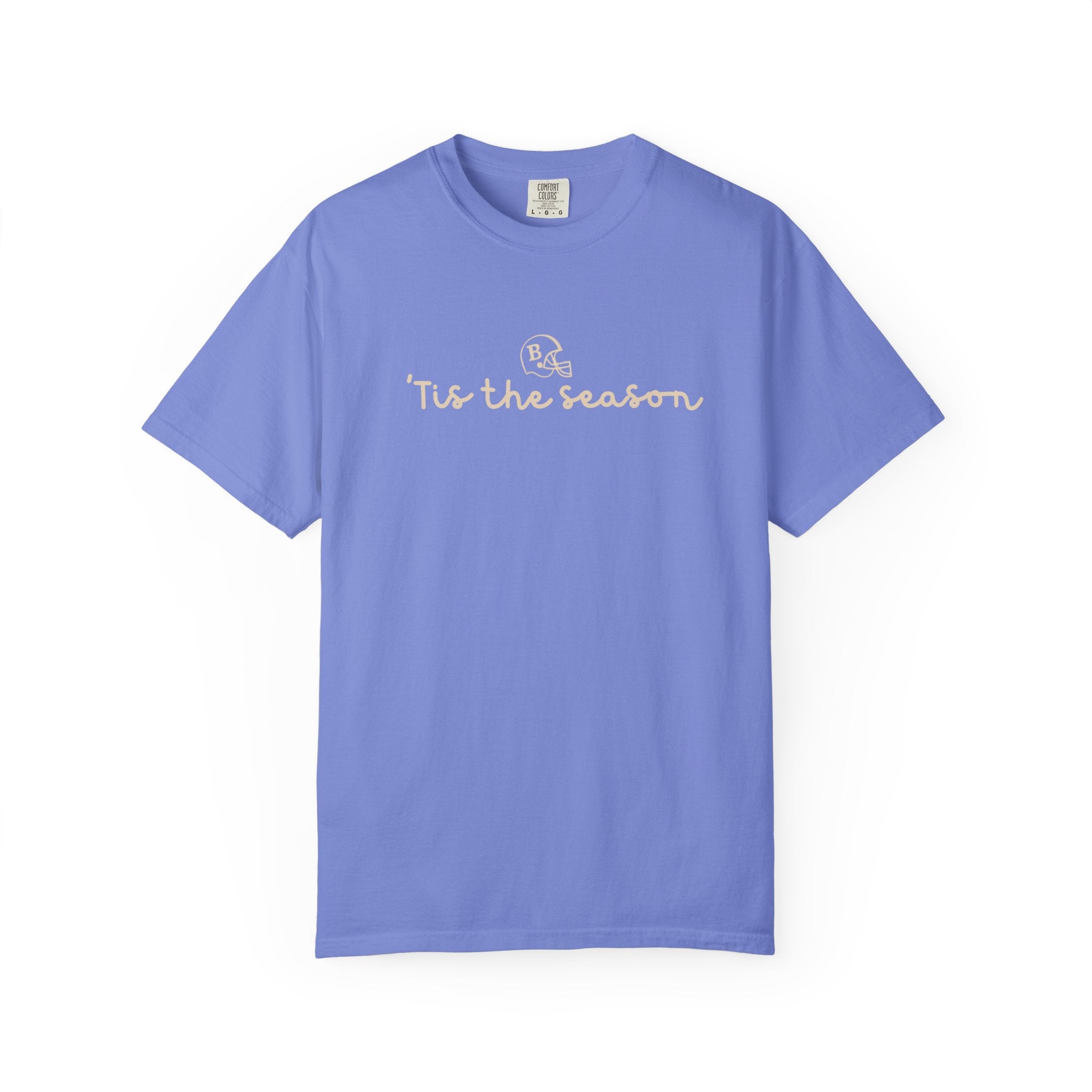 Unisex Garment-Dyed T-Shirt, Casual Tee, Holiday Apparel, Seasonal Shirt, Comfortable Fashion, Everyday Wear