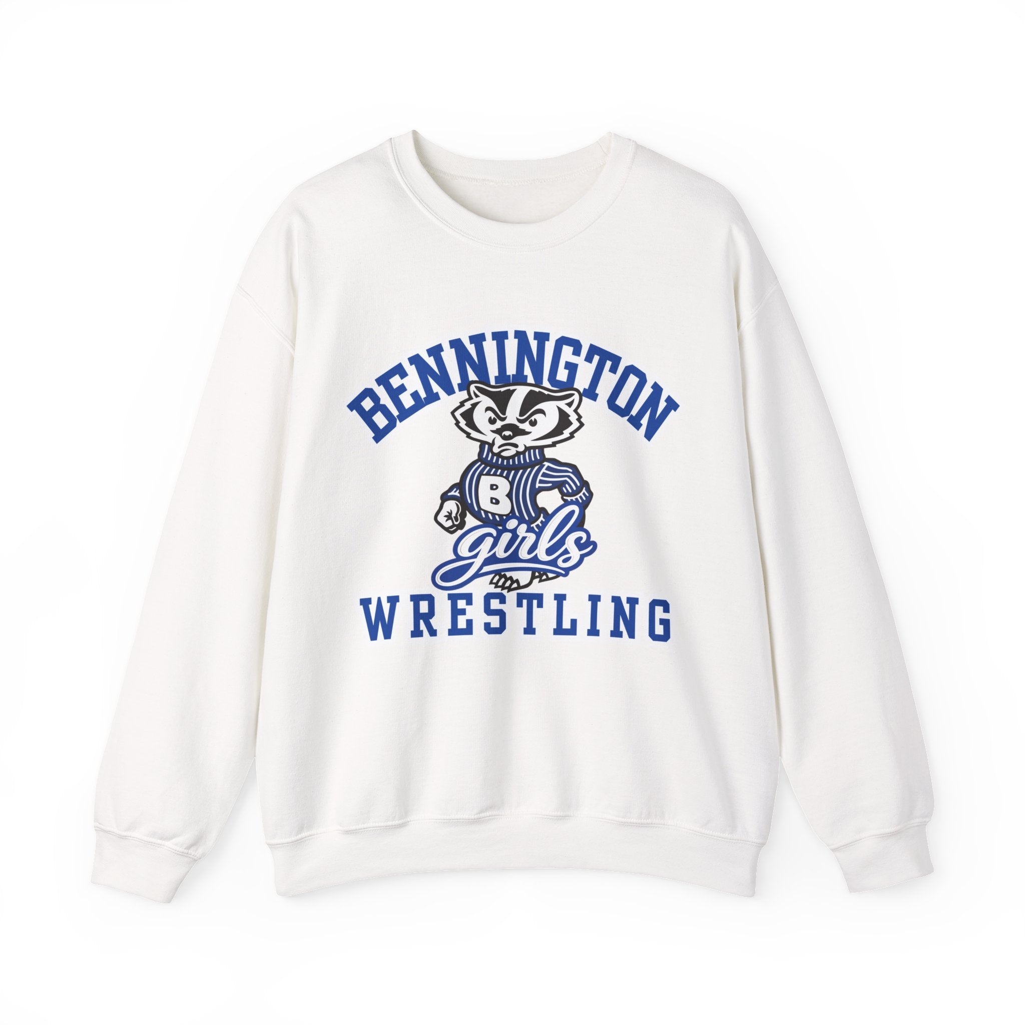 Girls Bennington wrestling Unisex Heavy Blend™ Crewneck Sweatshirt