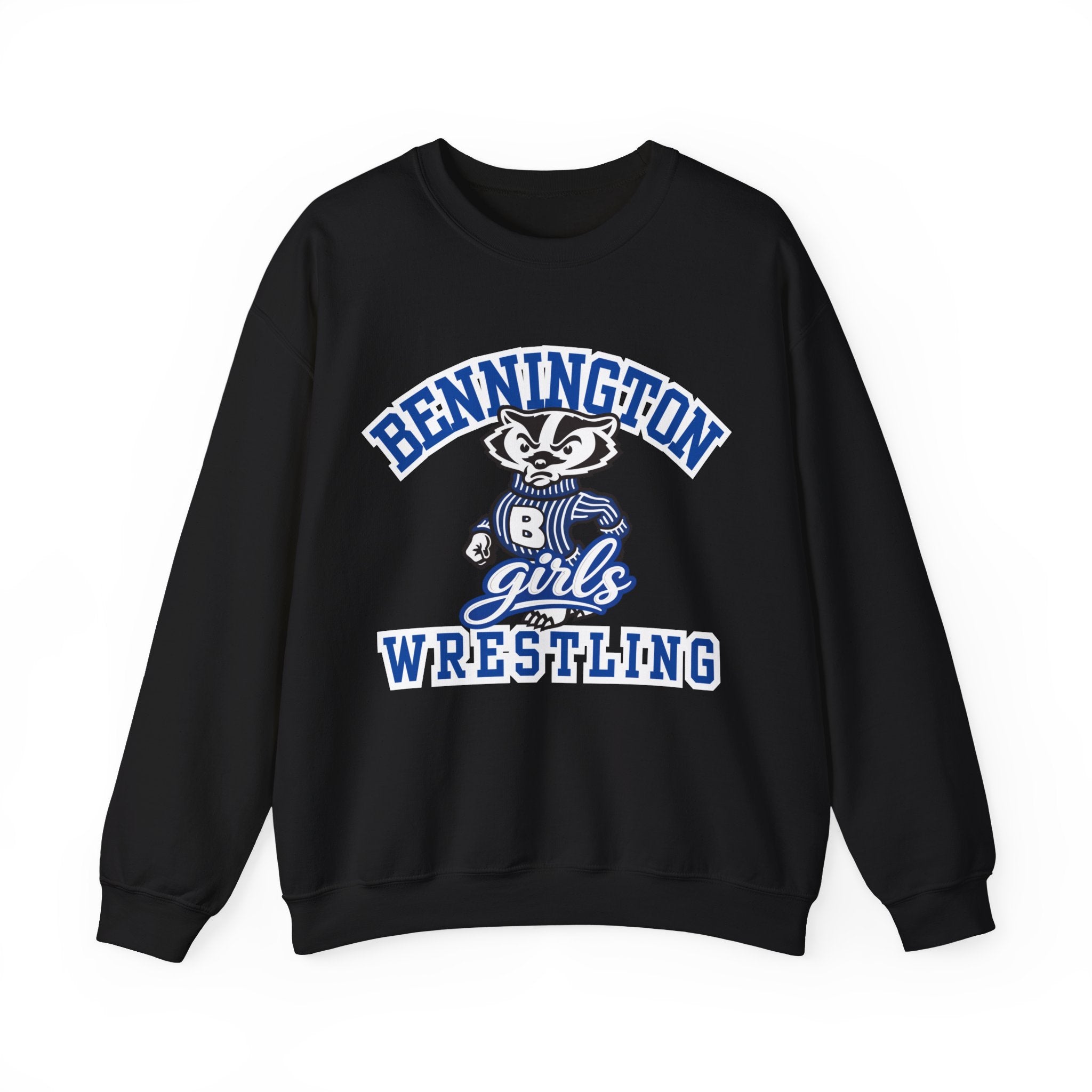 Girls Bennington wrestling Unisex Heavy Blend™ Crewneck Sweatshirt