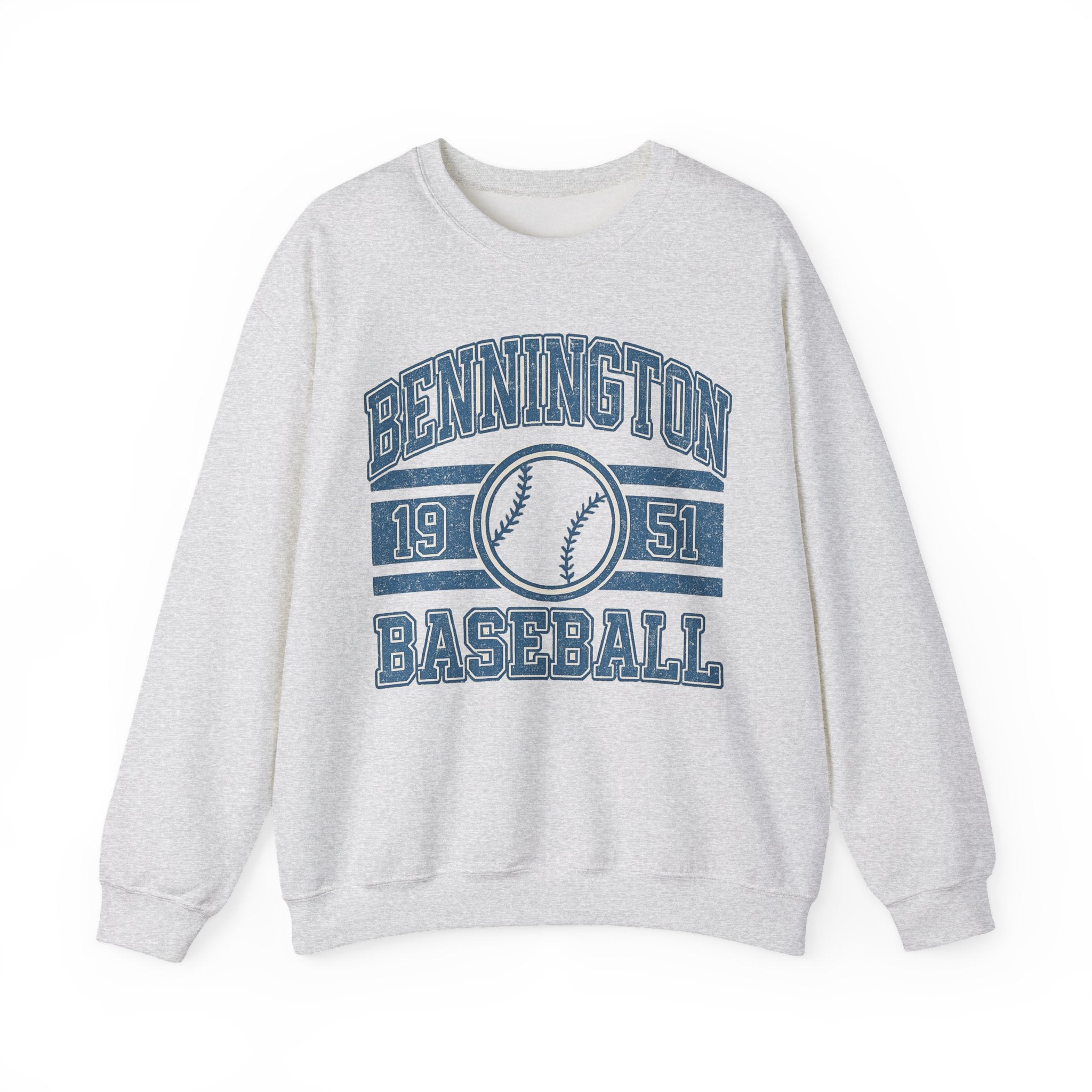 Vintage Baseball Crewneck Sweatshirt, Casual Wear, Team Spirit, Gift for Sports Lovers, Unisex Apparel, Weekend Comfort