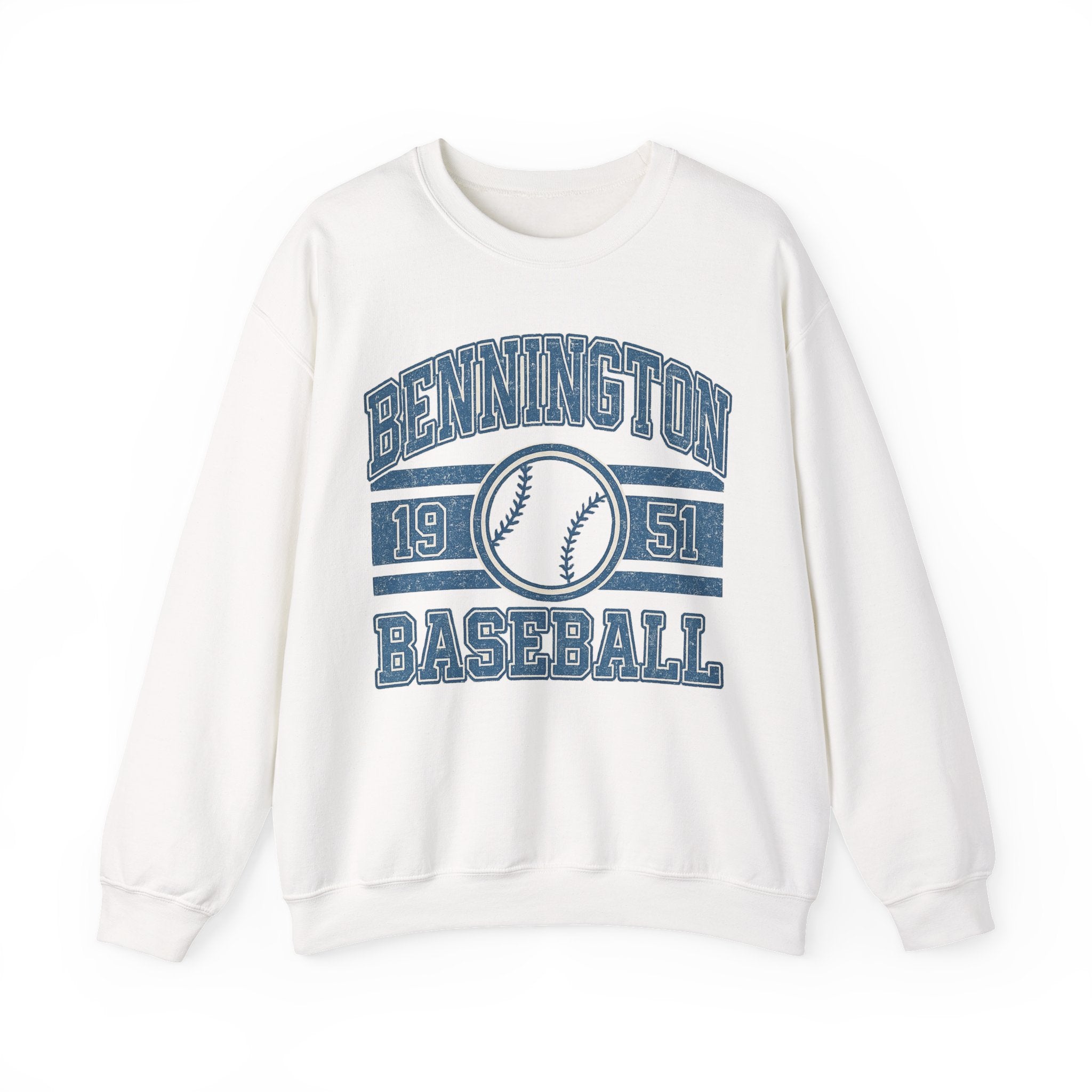 Vintage Baseball Crewneck Sweatshirt, Casual Wear, Team Spirit, Gift for Sports Lovers, Unisex Apparel, Weekend Comfort