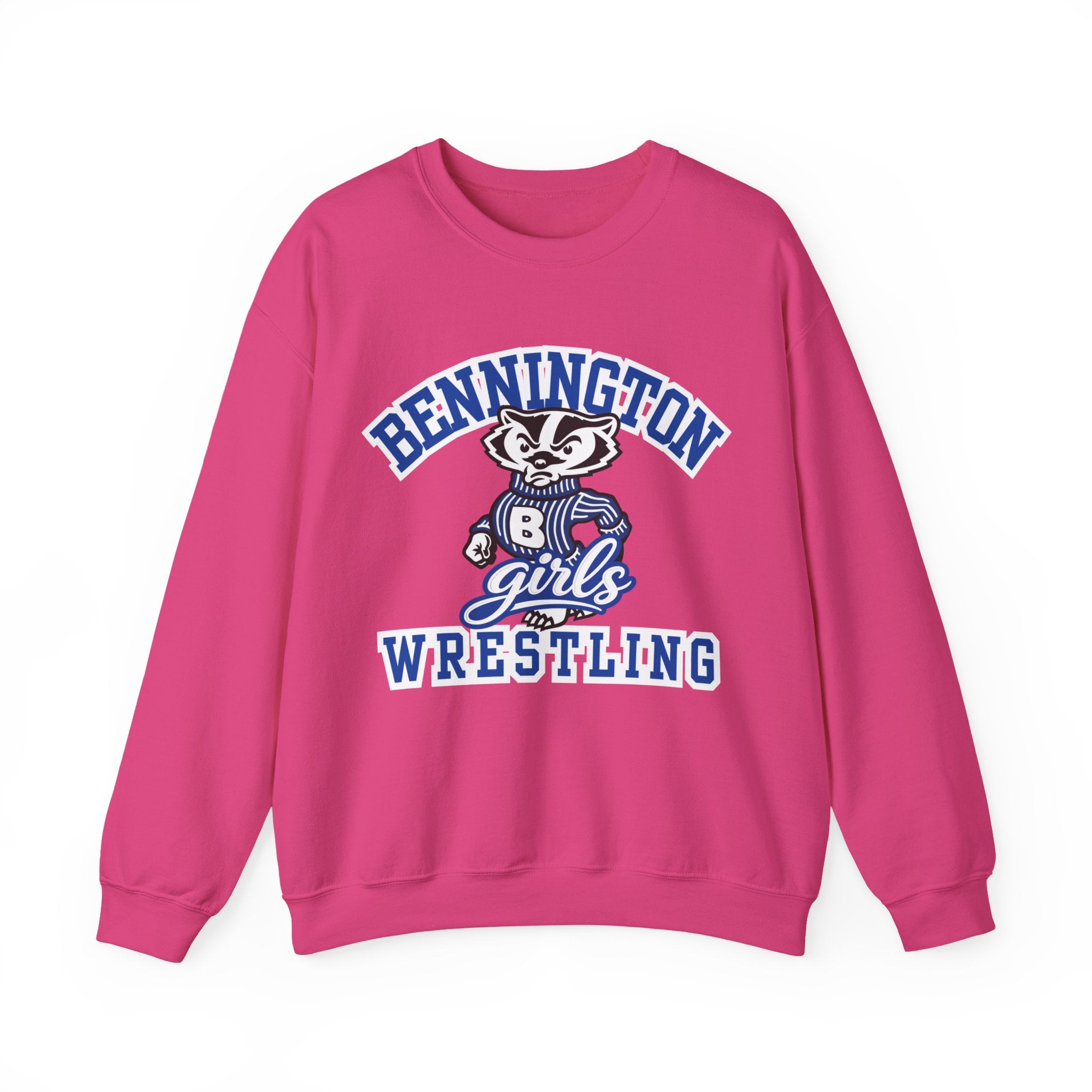 Girls Bennington wrestling Unisex Heavy Blend™ Crewneck Sweatshirt
