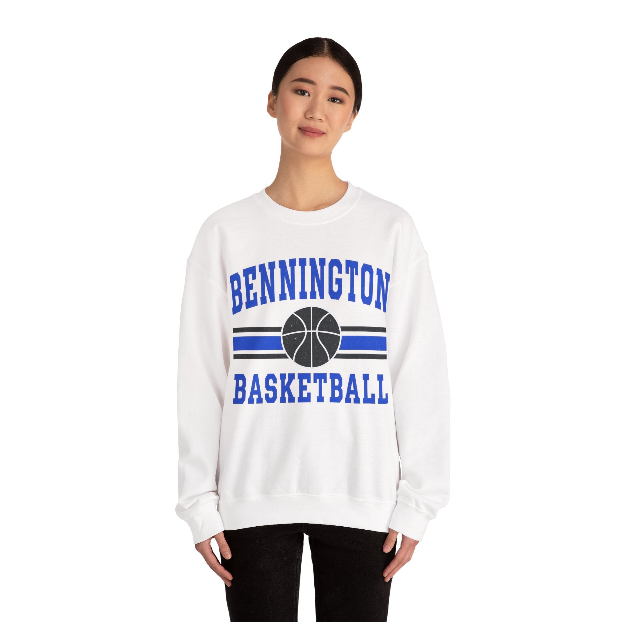 Bennington Basketball Crewneck Sweatshirt, Sports Apparel, Unisex Sweatshirt, Gift for Athletes, Team Merchandise