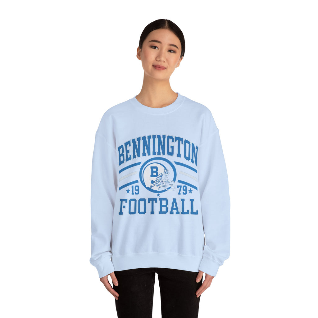Bennington Football Sweatshirt | Unisex Crewneck for Sports Fans, Cozy Gift for Him/Her, Retro Athletic Apparel, Perfect for Game Days