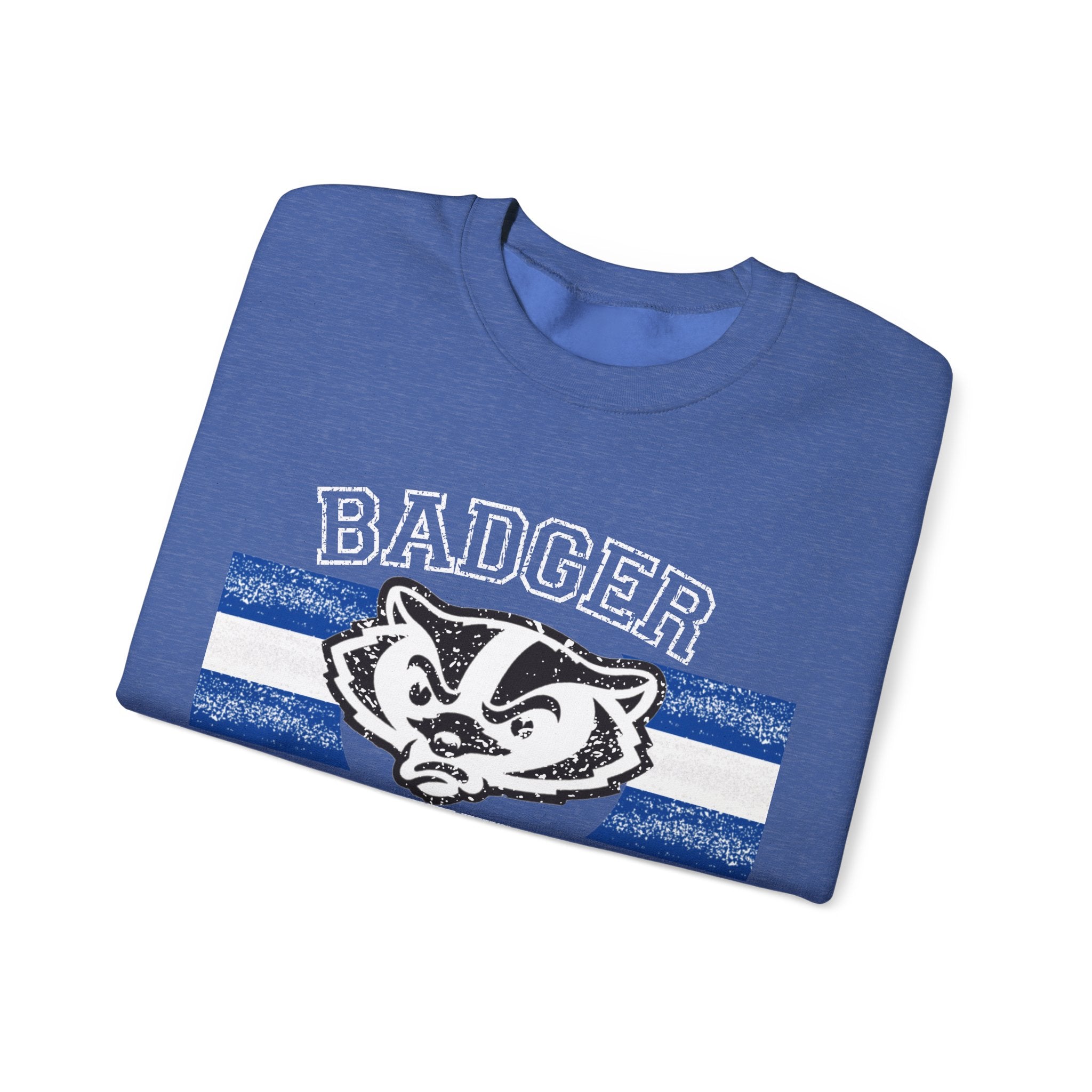 Badger Football Unisex Crewneck Sweatshirt | Cozy Sports Apparel, Game Day Outfit, College Spirit Wear, Comfortable Gift, Team Pride